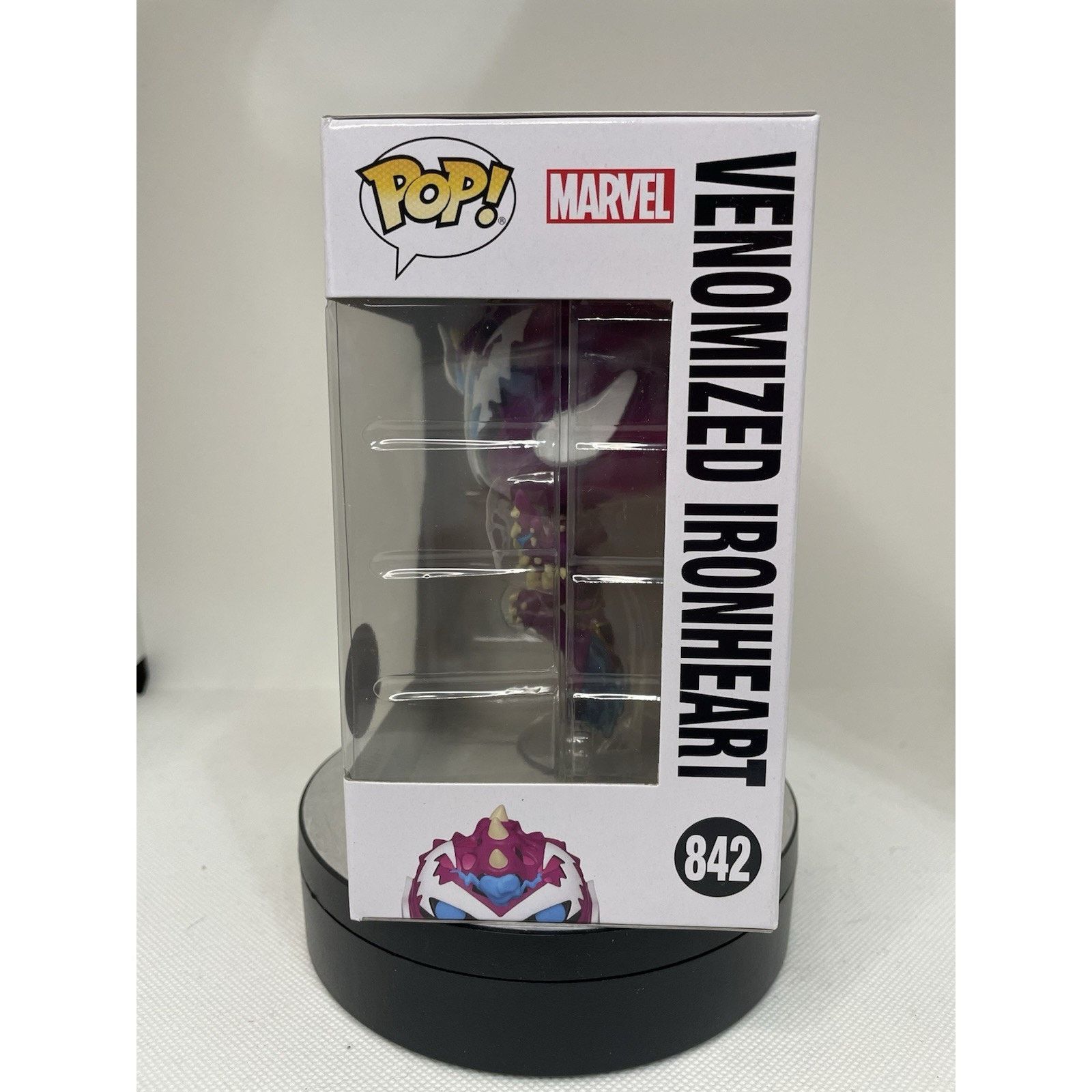 Marvel Comics Funko Pop Venomized Ironheart #842 - With Pop Protector Size ONE SIZE - 3 Thumbnail