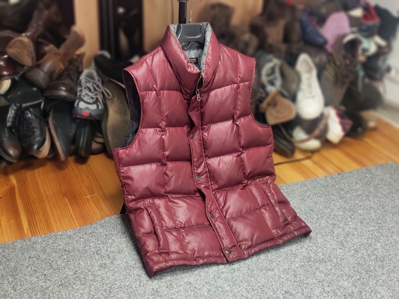 Michel Klein Vintage Michel Klein Homme Paris Japanese Vest Down Jacket Size US M / EU 48-50 / 2 - 17 Thumbnail