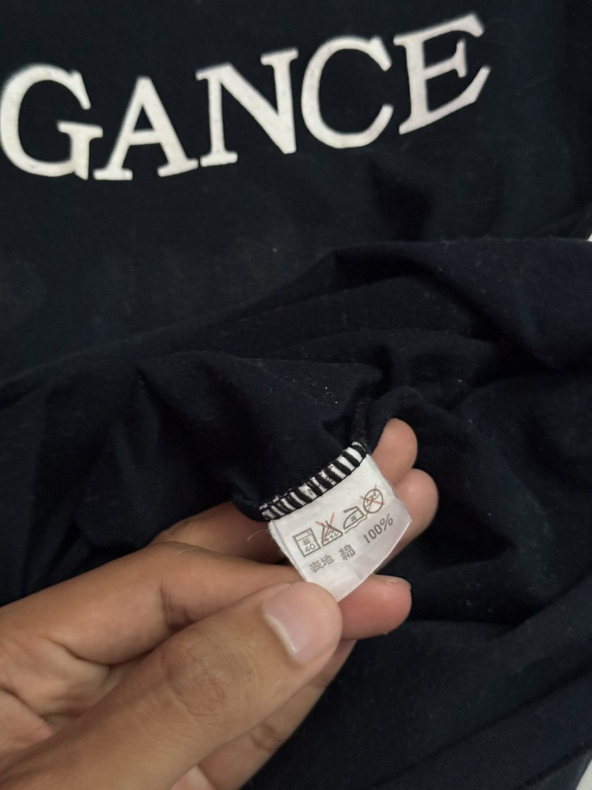 Jun Takahashi Distressed Vintage Jun Takashi “Cool and Elegance” Wording Size US M / EU 48-50 / 2 - 7 Thumbnail
