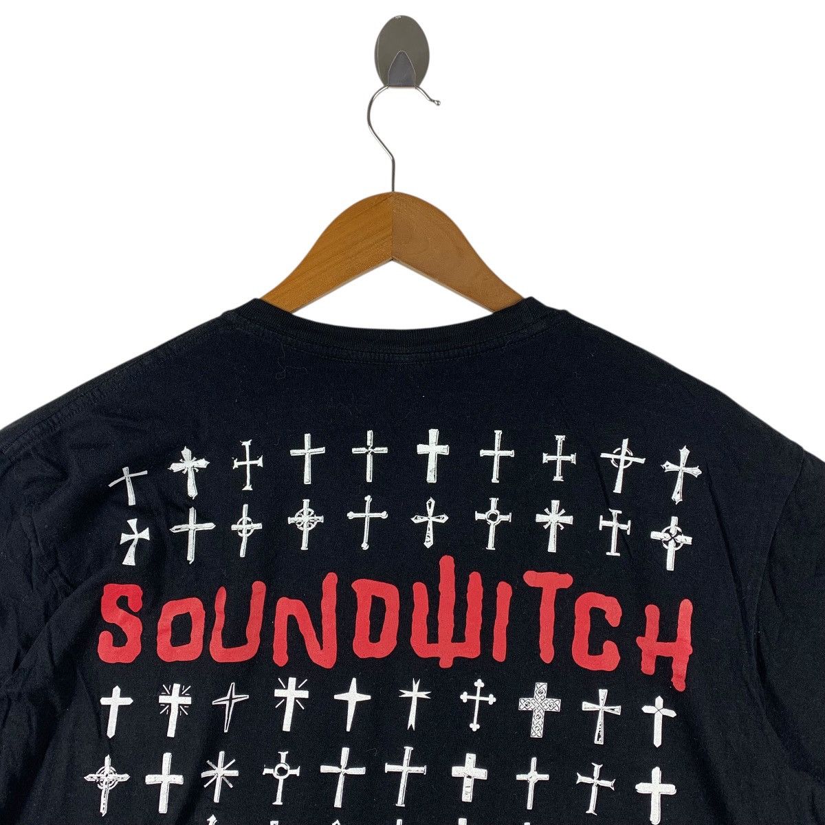 Other Vintage Soundwitch "Hell Bop Show" Japanese Goth Graphic Tee Size US XL / EU 56 / 4 - 9 Thumbnail
