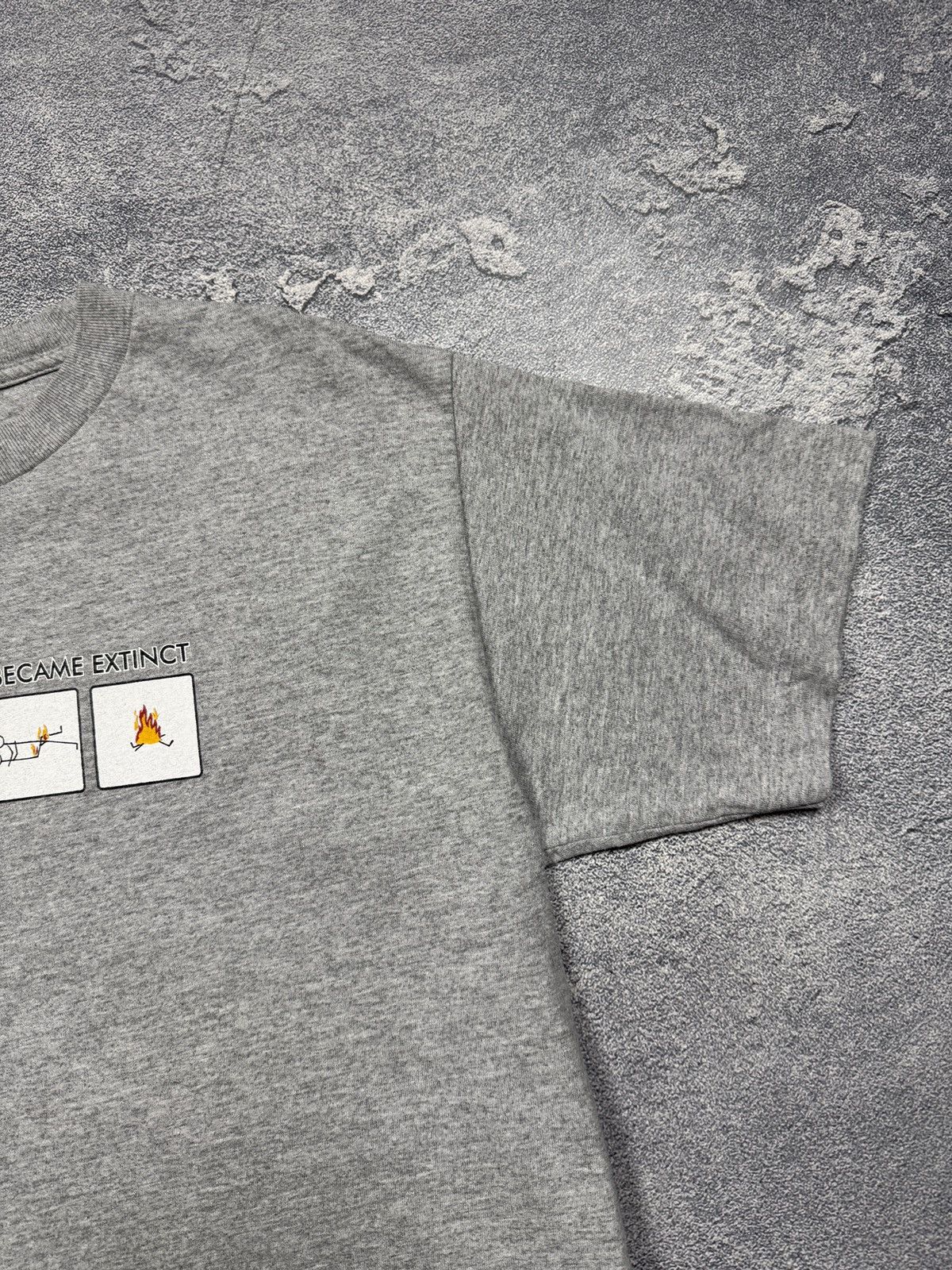 Other Y2K How Stick Figures Went Extinct Funny Graphic Tee Size US M / EU 48-50 / 2 - 5 Thumbnail