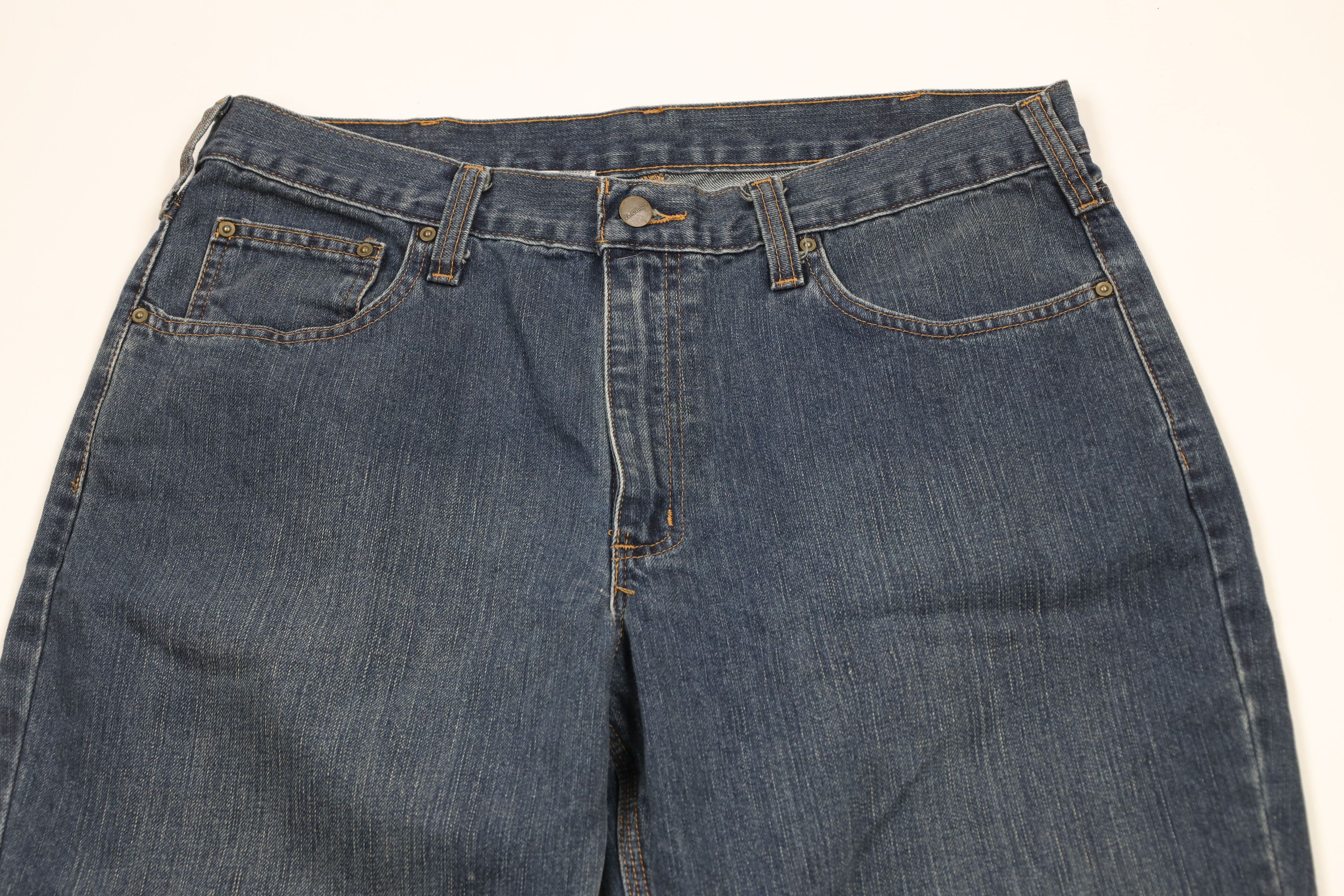 Carhartt × Vintage Vintage Y2K Carhartt Spell Relaxed Fit Dungaree Denim Jeans Size US 36 / EU 52 - 2 Thumbnail