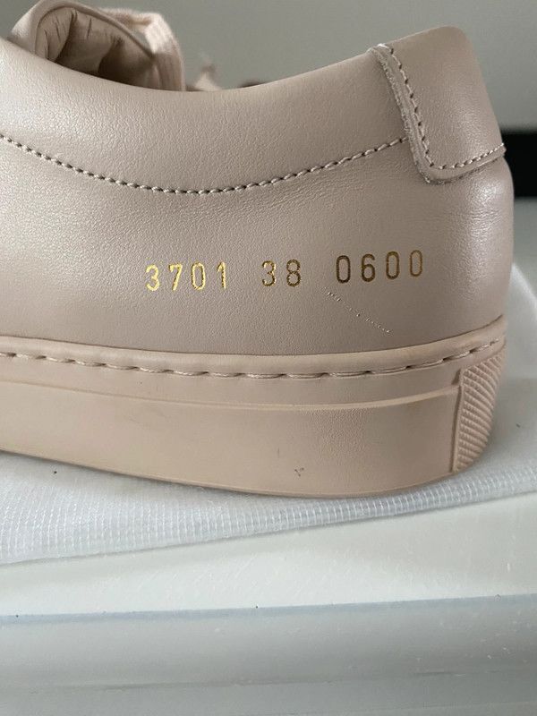 Common Projects Common Projects Original Achilles Rose Beige Sneakers Size US 7.5 / IT 37.5 - 10 Thumbnail