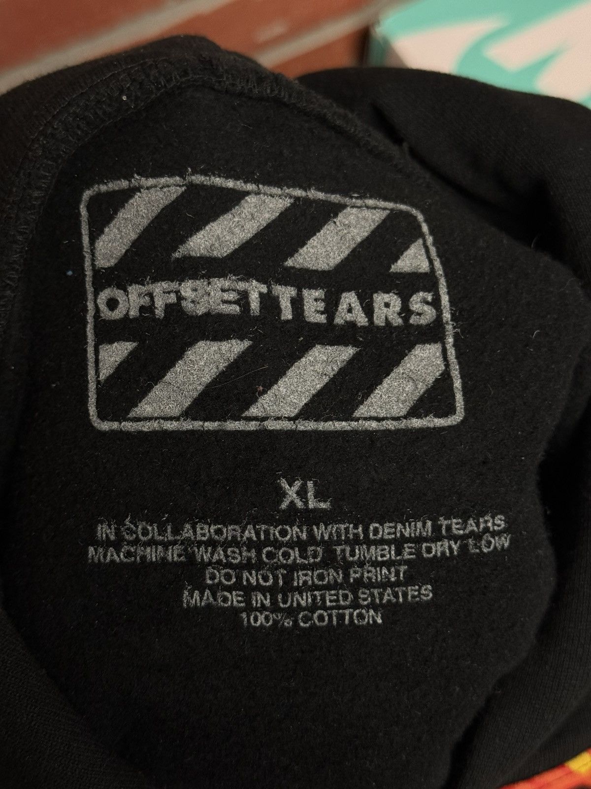 DENIM TEARS Denim Tears OFF SET Hoodie Size XL 🔥🔥 Size US XL / EU 56 / 4 - 9 Thumbnail