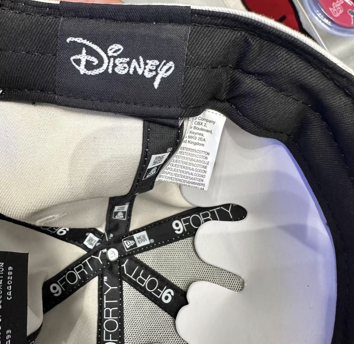 New Era New Era × Disney Mickey Dunking Curved Brim Baseball Cap J32 Size ONE SIZE - 6 Thumbnail