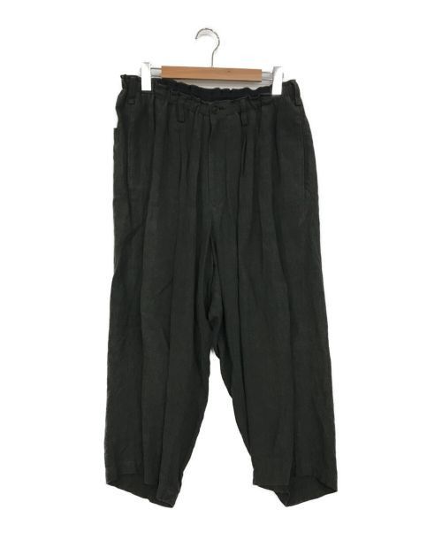 YOHJI YAMAMOTO pour homme linen wide pants