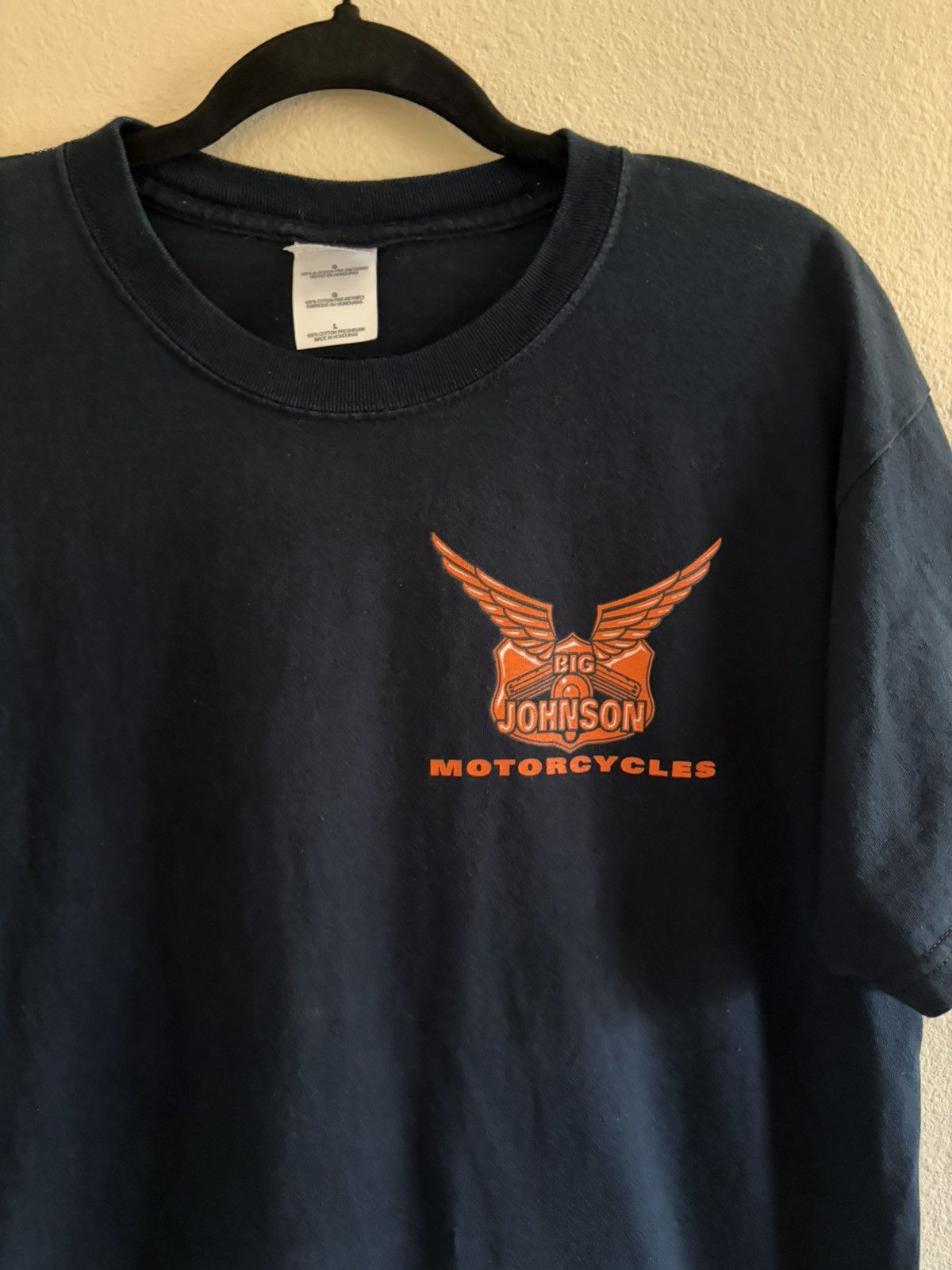 Vintage Vintage 1998 Big Johnson Motorcycles Humor Biker Tee L Size US L / EU 52-54 / 3 - 4 Thumbnail