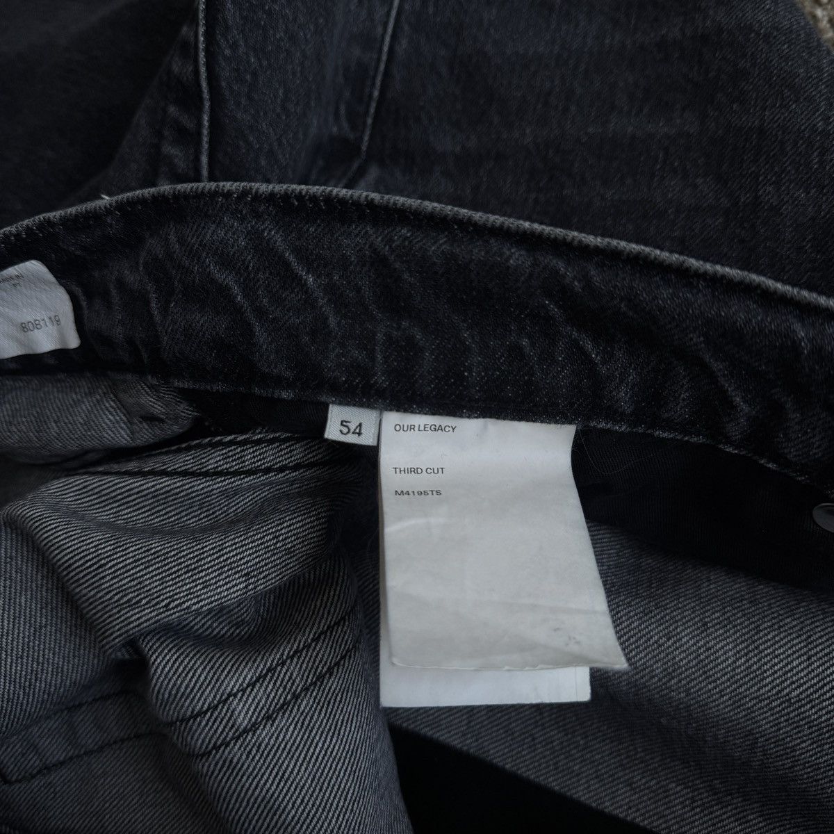 Our Legacy Our Legacy Third Cut in Black/Grey Size US 36 / EU 52 - 4 Thumbnail