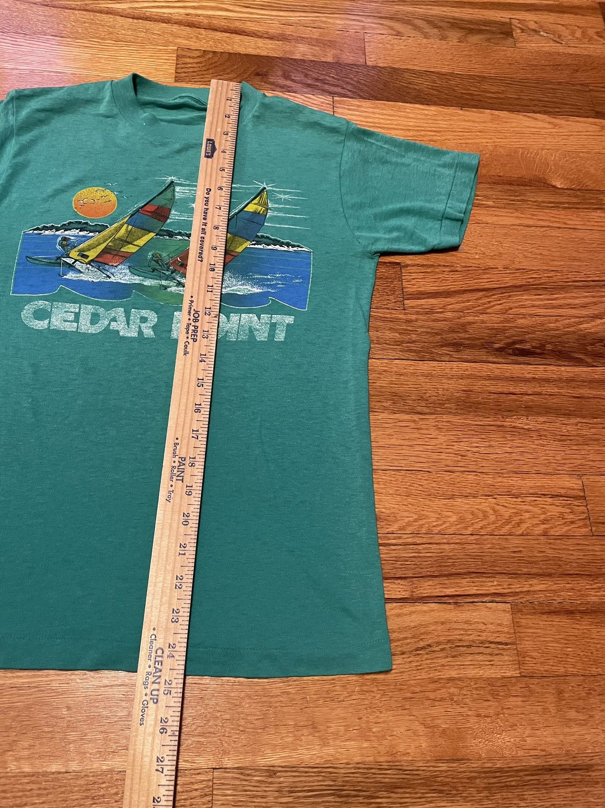Vintage Vintage 80s Cedar Point Amusement Park T Shirt Size US S / EU 44-46 / 1 - 6 Thumbnail