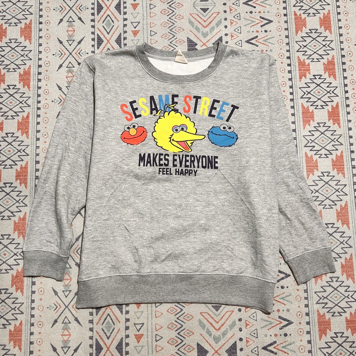 Cartoon Network × Kaws Vintage Cartoon Sesame Street Sweatshirt Size US L / EU 52-54 / 3 - 2 Thumbnail