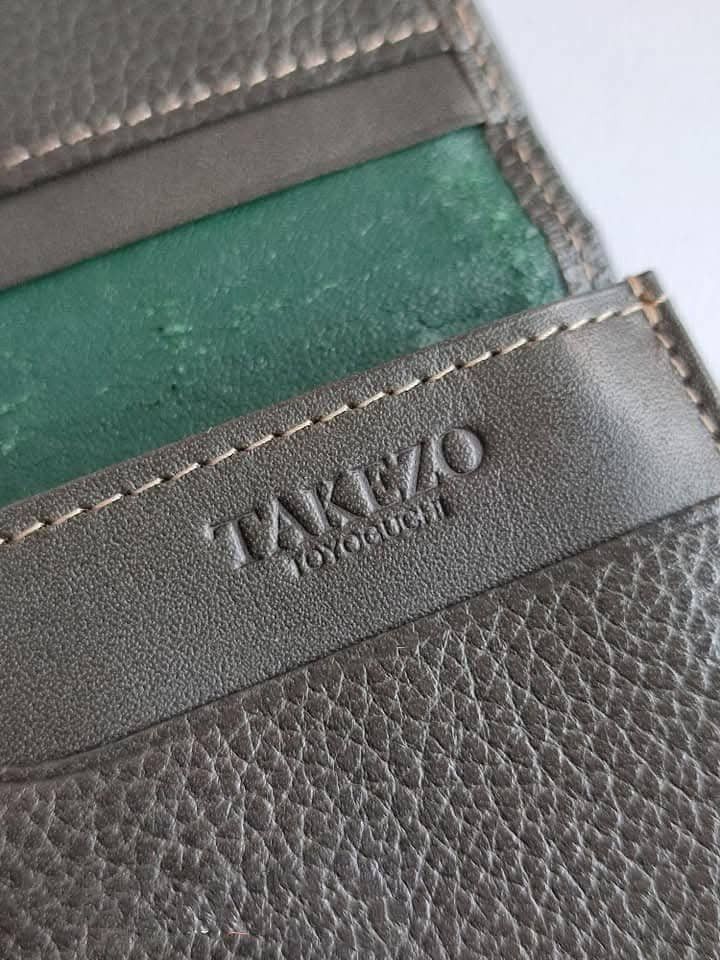 Japanese Brand TAKEZO TOYOGUCHI LONG WALLET Size ONE SIZE - 7 Thumbnail