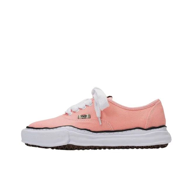 Maison MIHARA YASUHIRO o1mle0924 Suede Low-Top Sneaker in Pink Size US 6 / EU 39 - 1 Thumbnail