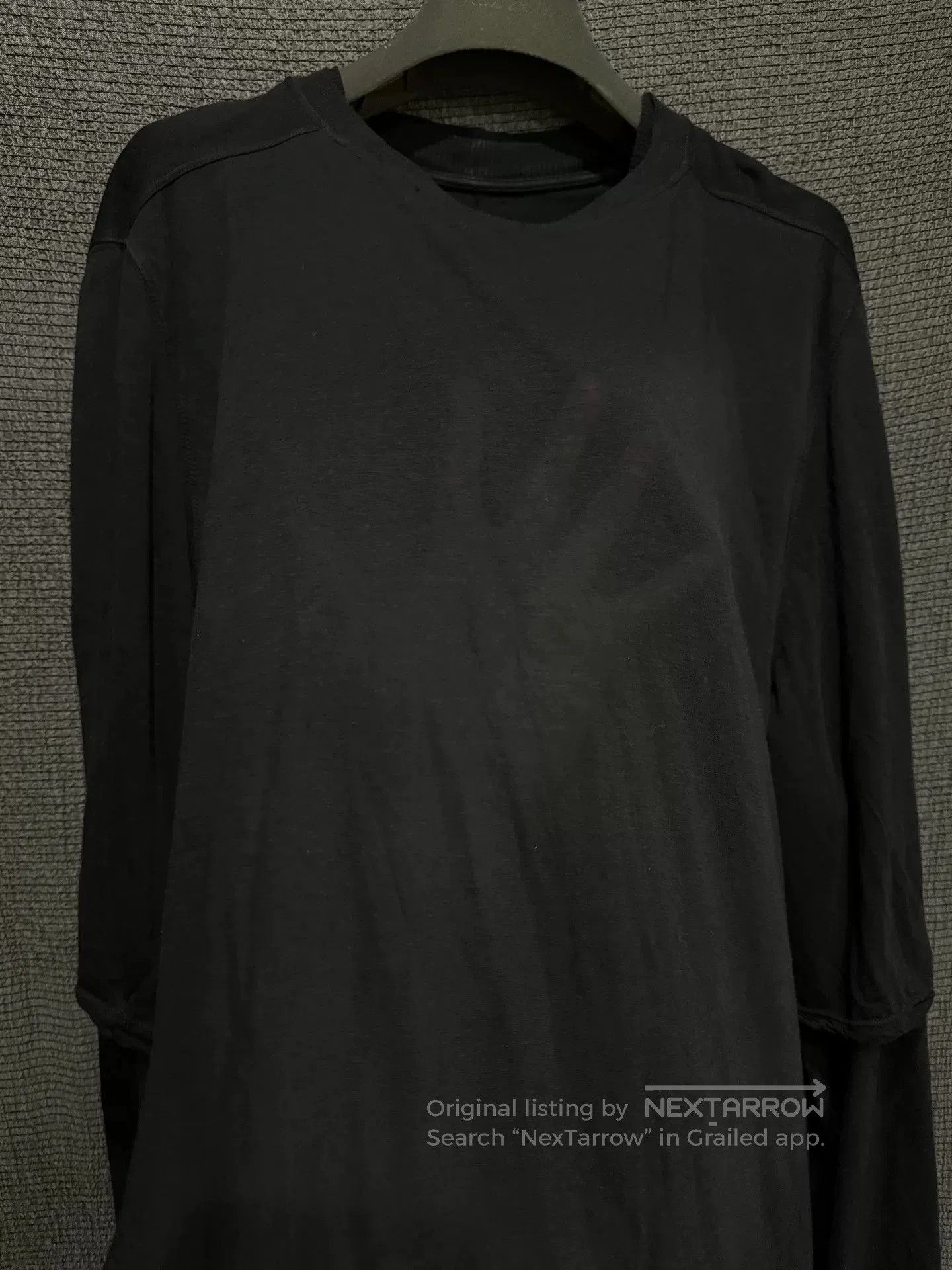 Rick Owens oversized black long sleeve shirt by rick owens. Size US XL / EU 56 / 4 - 3 Thumbnail