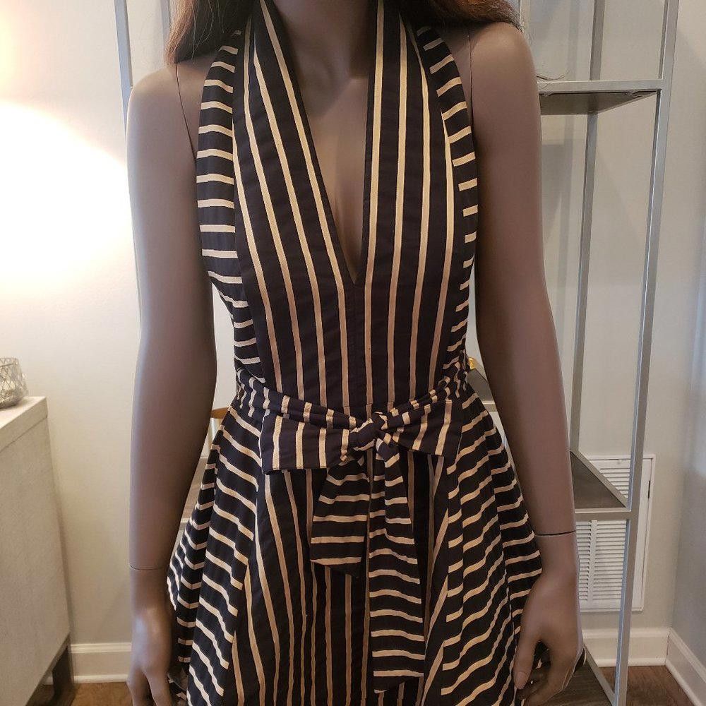 Designer C/Meo Collective High As Hope Halter Fit & Flare Mini Dress Size S / US 4 / IT 40 - 4 Thumbnail