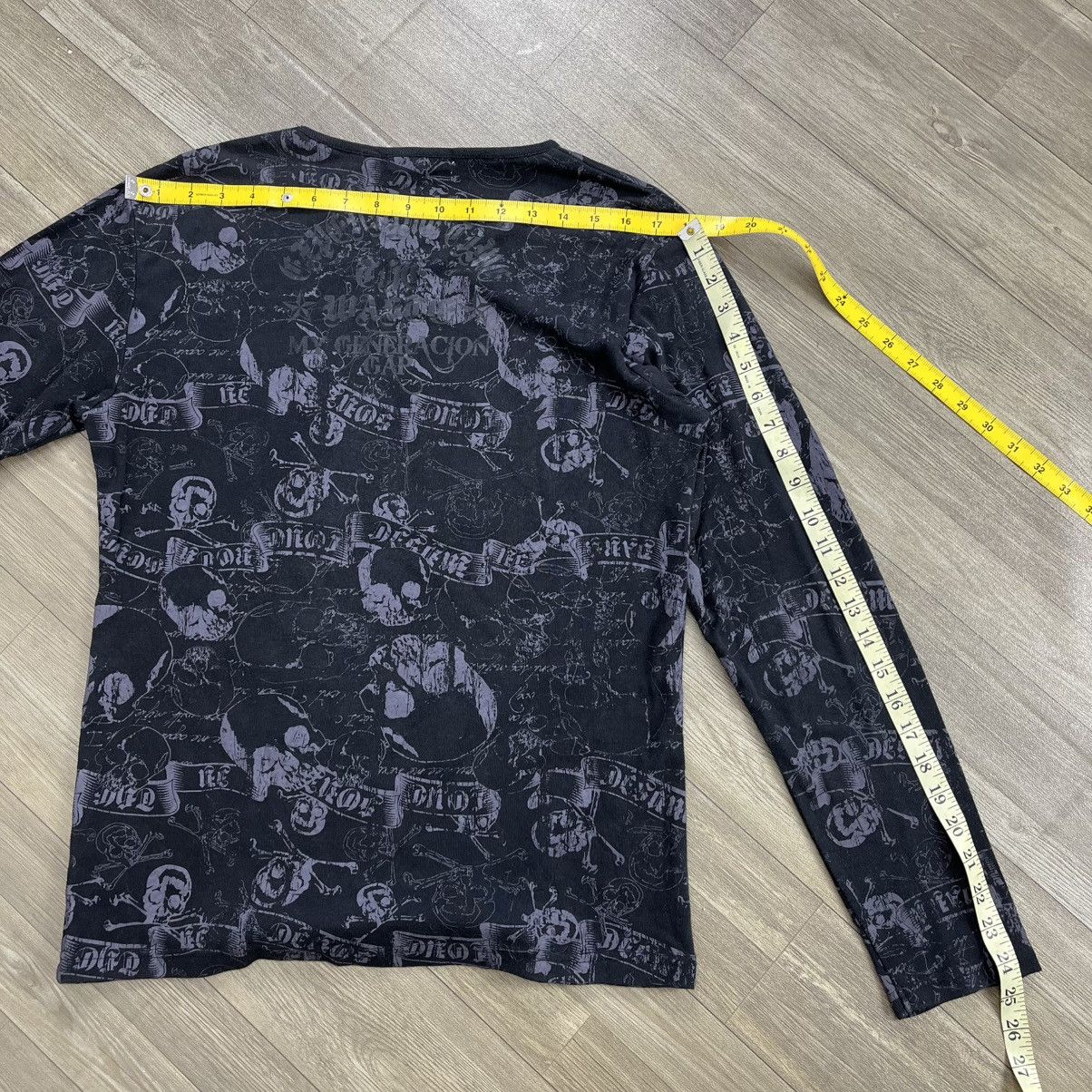 In The Attic 2000s In The Attic Skulls Grunge Punks Lgb Style Longsleeve Size US L / EU 52-54 / 3 - 12 Thumbnail