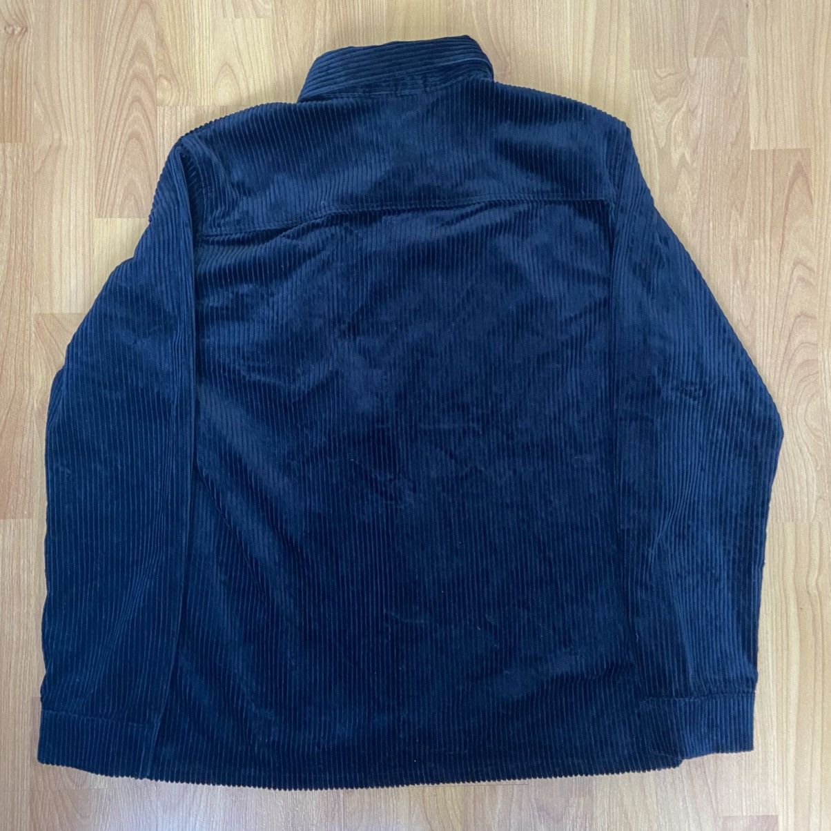 Other No Nationality Men’s Navy Corduroy Oversized Button Up Shirt Size US XL / EU 56 / 4 - 3 Thumbnail