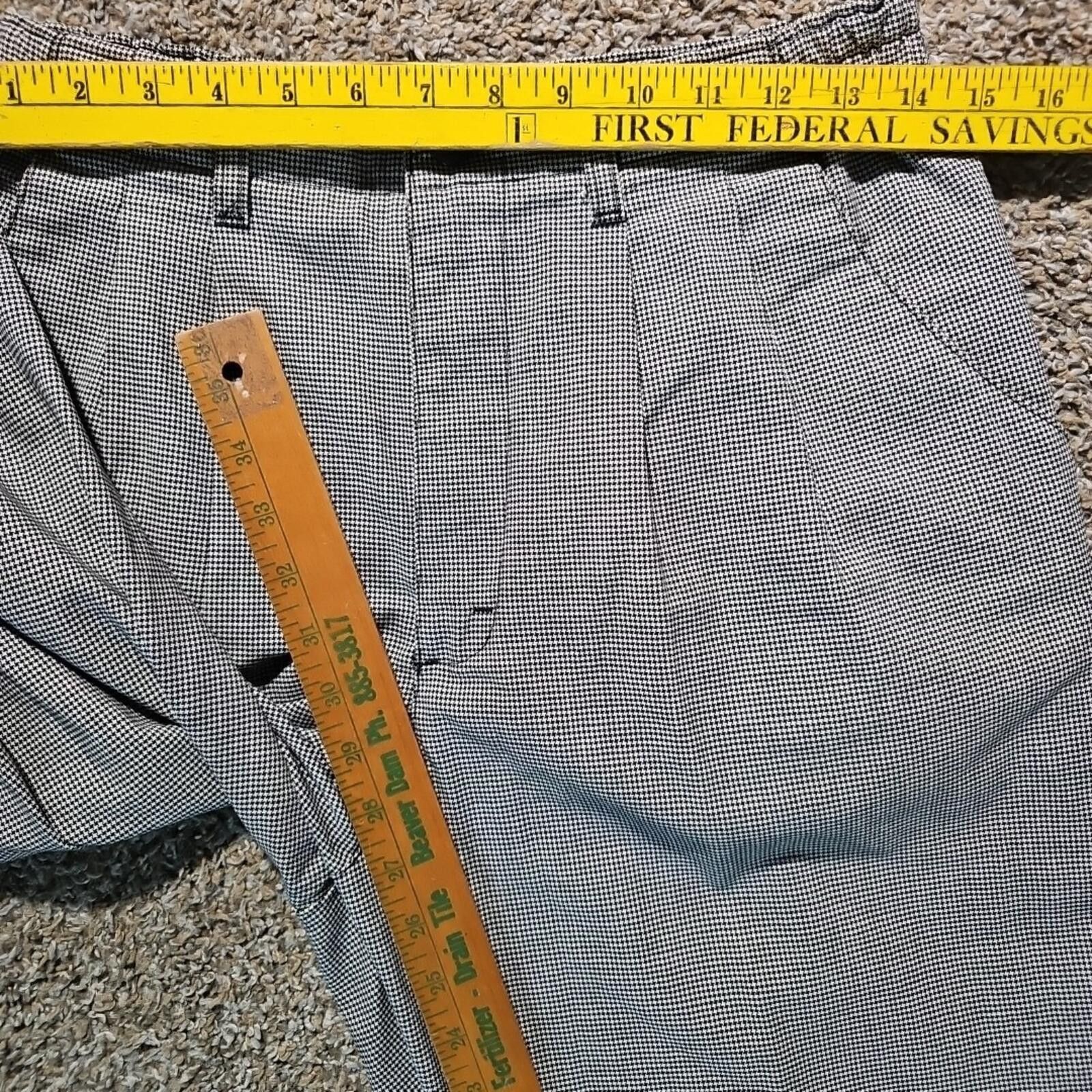 Lee Lee 12P Houndstooth Pants Size 34" / US 12 / IT 48 - 4 Thumbnail