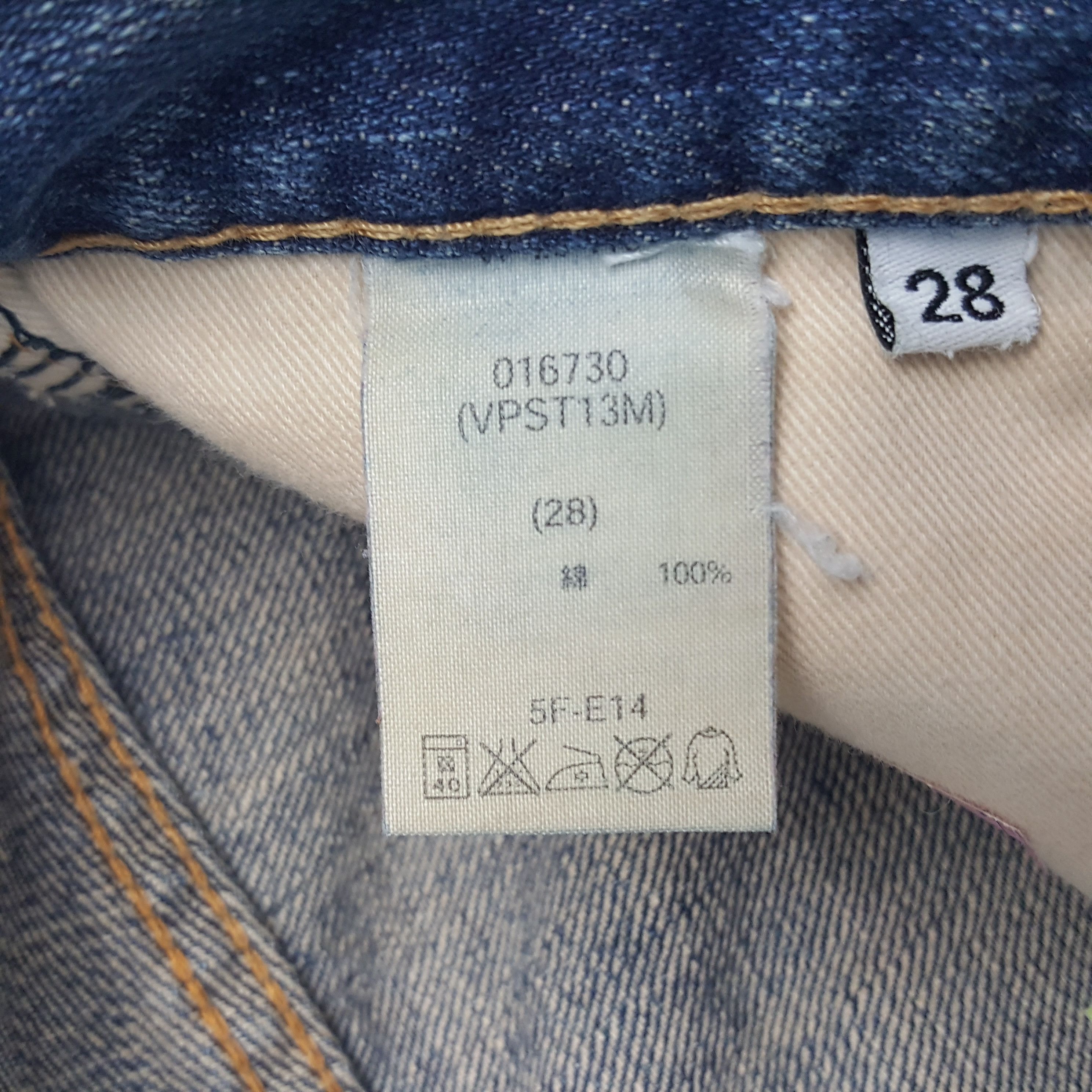 Stussy × Vintage Vintage Stussy Workwear Custom Art Denim Jeans Size US 30 / EU 46 - 14 Thumbnail
