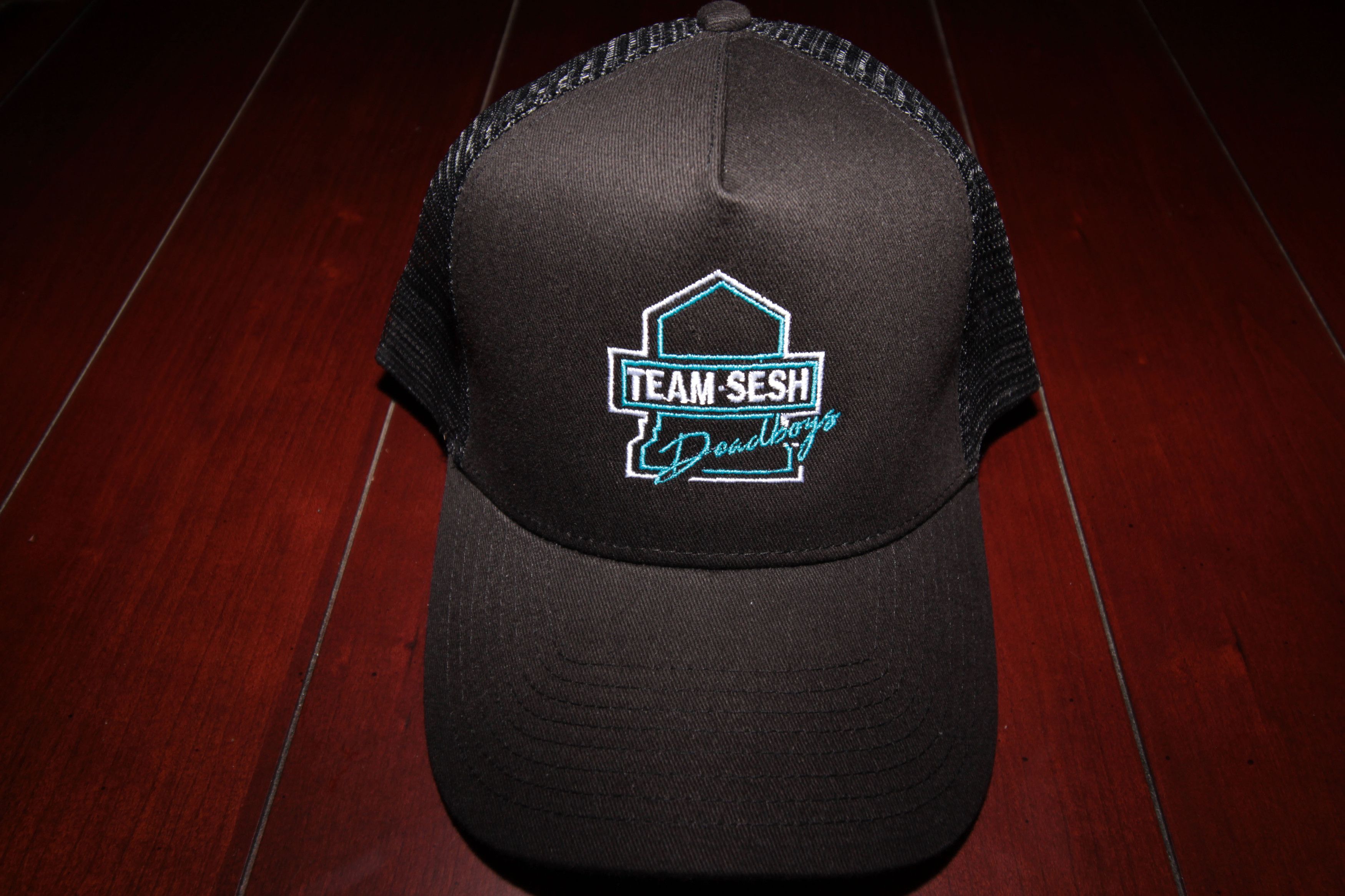 Bones × TeamSESH TeamSESH 'DeadBoys' Embroidered Trucker Hat Size ONE SIZE - 1 Thumbnail