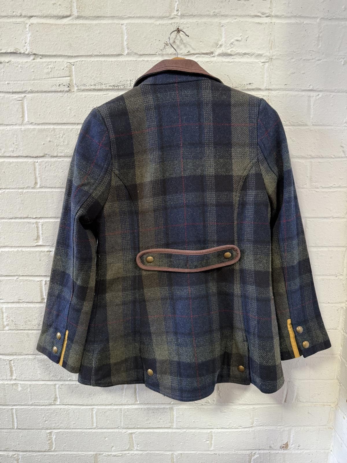 Designer Joules Women's Plaid Utility Jacket Size M / US 6-8 / IT 42-44 - 2 Thumbnail