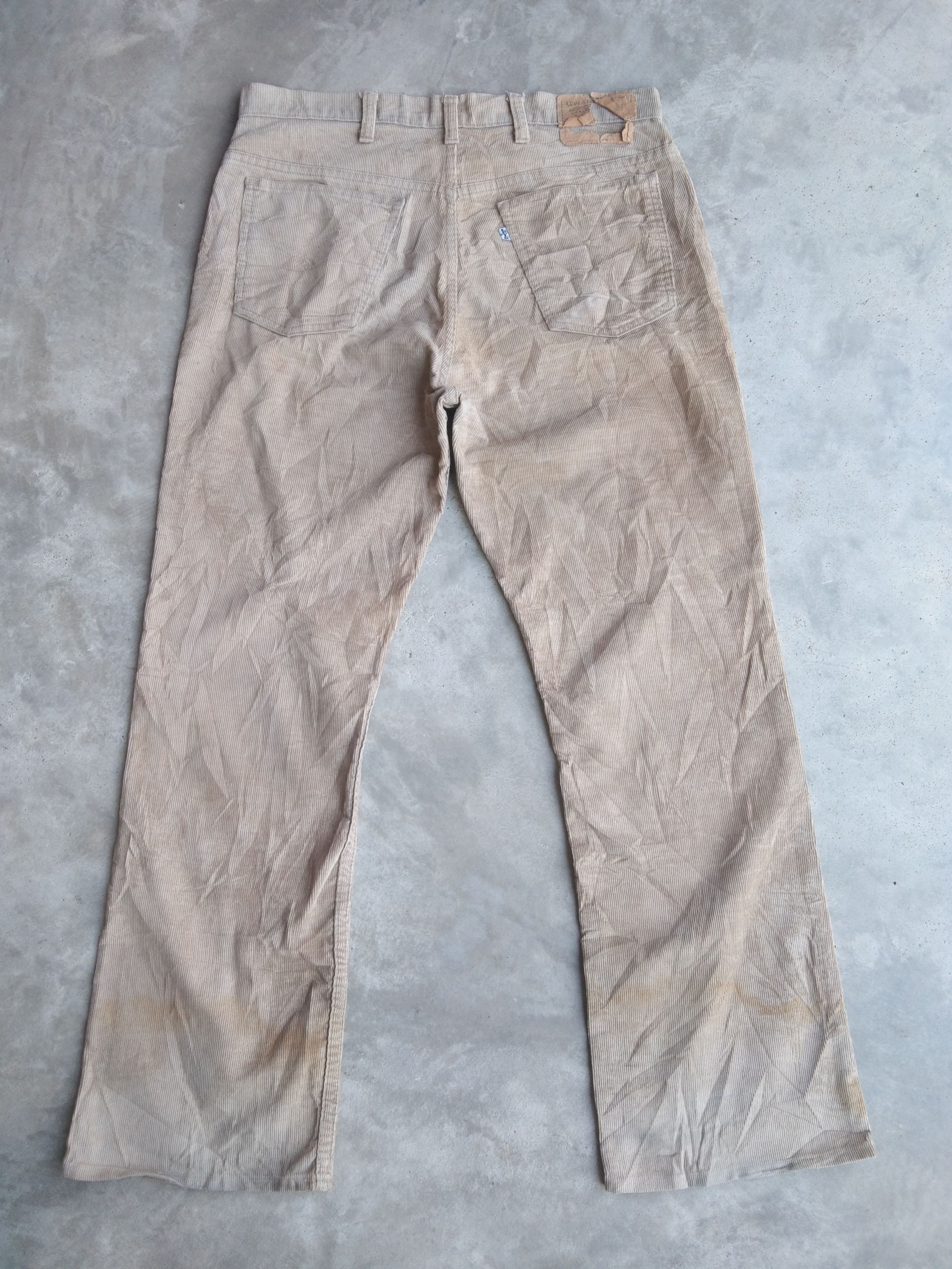Levi's 80s Vintage Levi's 517 Made In USA Corduroy Pants 34x30 Size US 34 / EU 50 - 2 Thumbnail