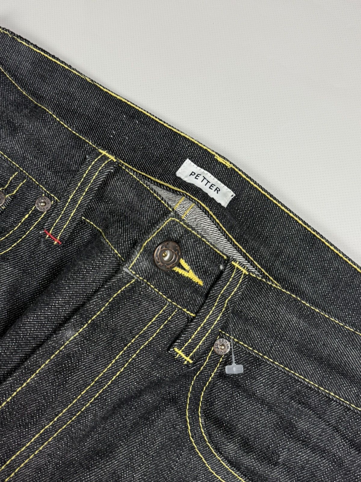 Denim Demon Denim Demon AAJJA PETTER Men’s Raw Selvedge Denim Jeans Size US 31 - 10 Thumbnail