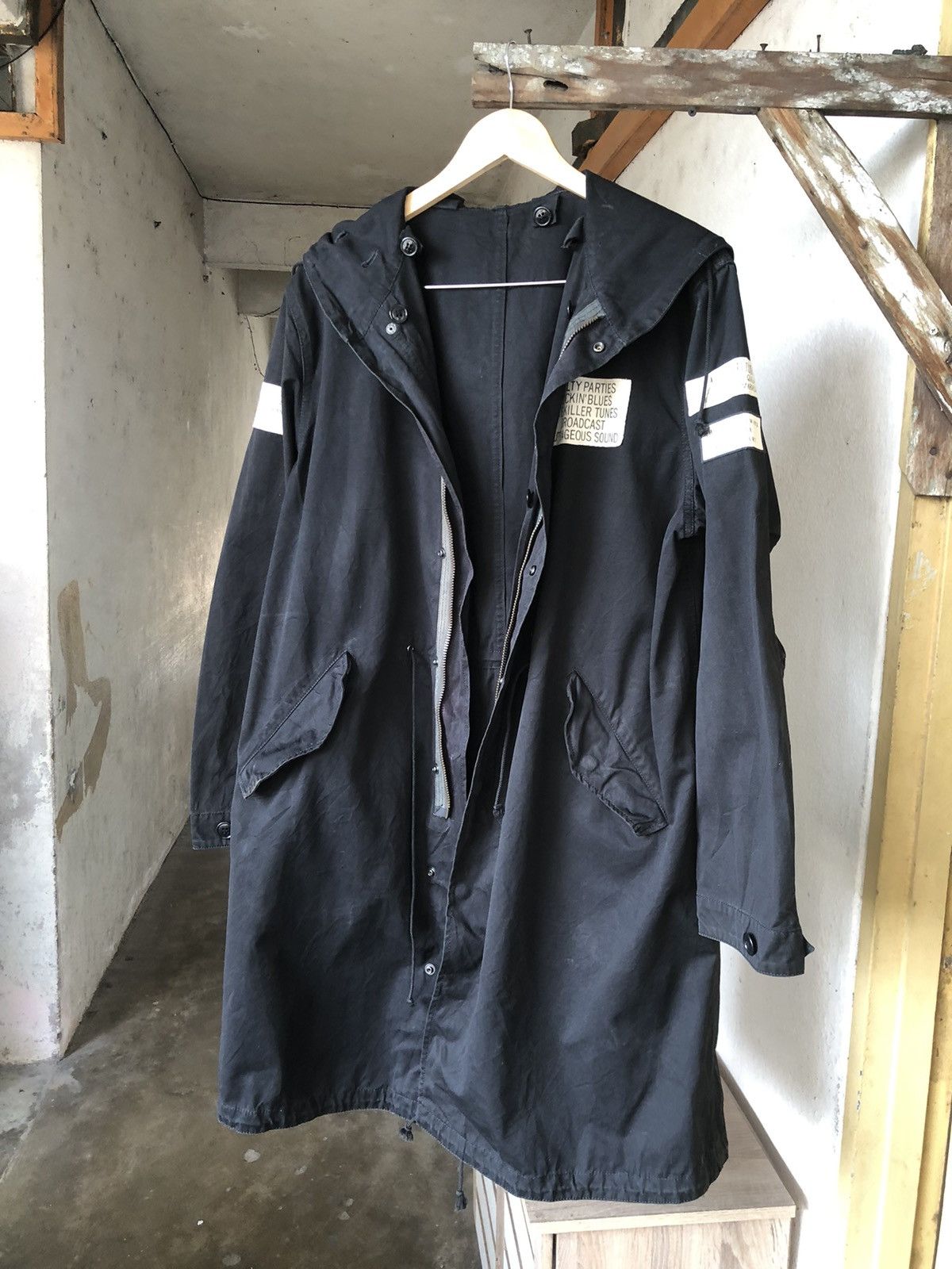 Wacko Maria Vintage Guilty Parties Big Print "I am very Good" Parka Size US L / EU 52-54 / 3 - 13 Thumbnail