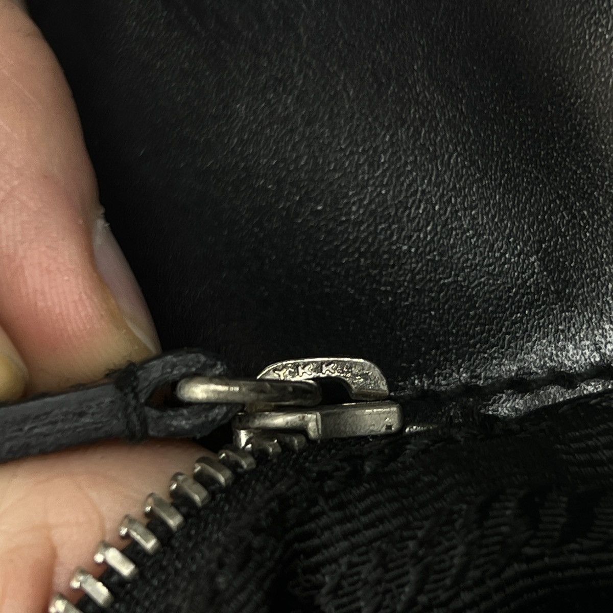 Prada Prada Re-nylon Beige Black Leather Shoulder Tote Bag Logo Size ONE SIZE - 11 Thumbnail