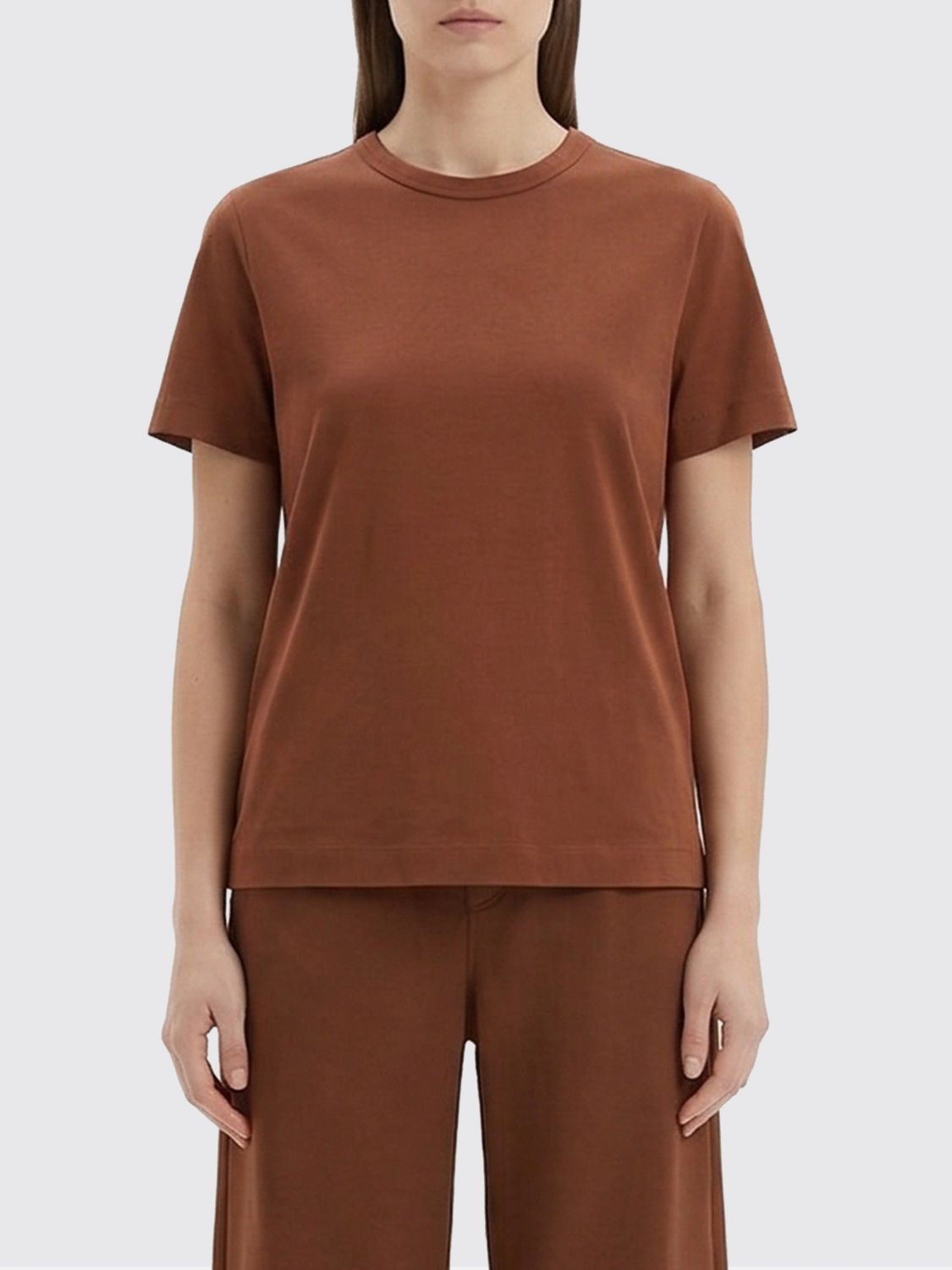 Brunello Cucinelli Brunello Cucinelli T-Shirt Woman Red Size L / US 10 / IT 46 - 1 Thumbnail