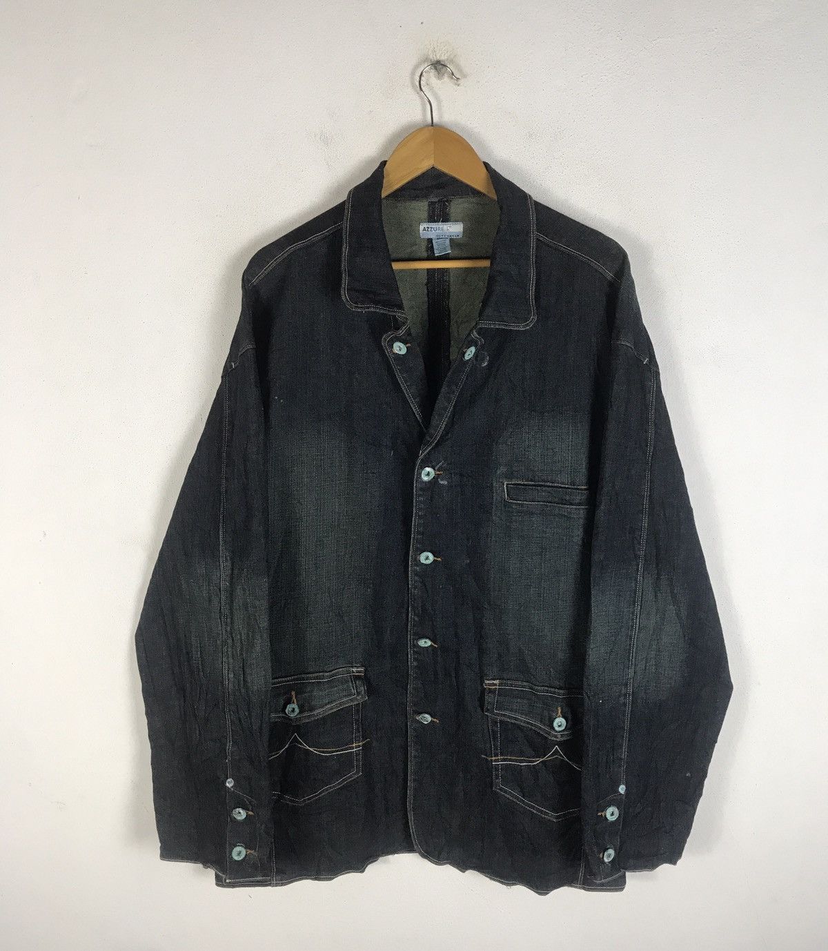 🔥Rare🔥Vintage Azzure Denim Chore Jacket