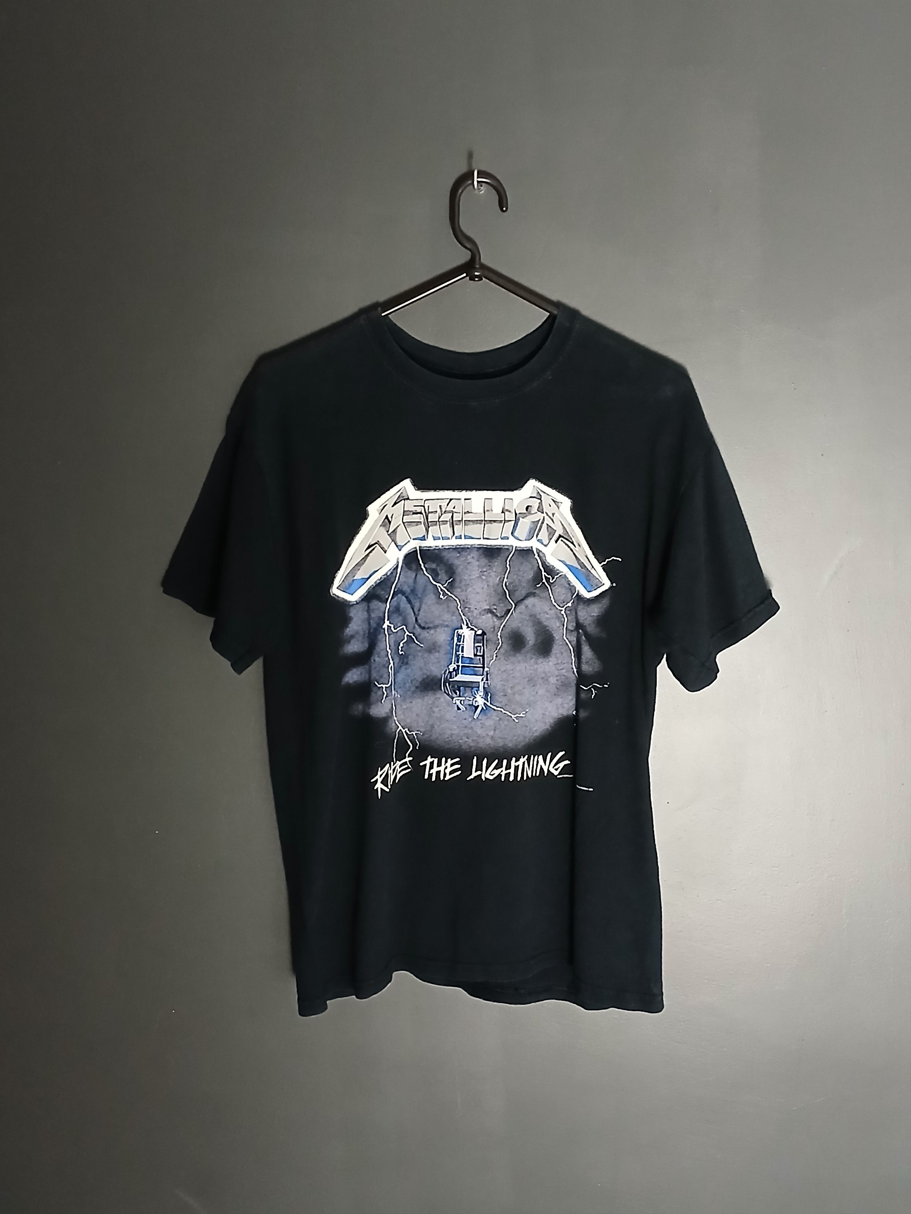 Band Tees × Metallica Metallica Ride The Lightning T-Shirt Size US M / EU 48-50 / 2 - 1 Thumbnail