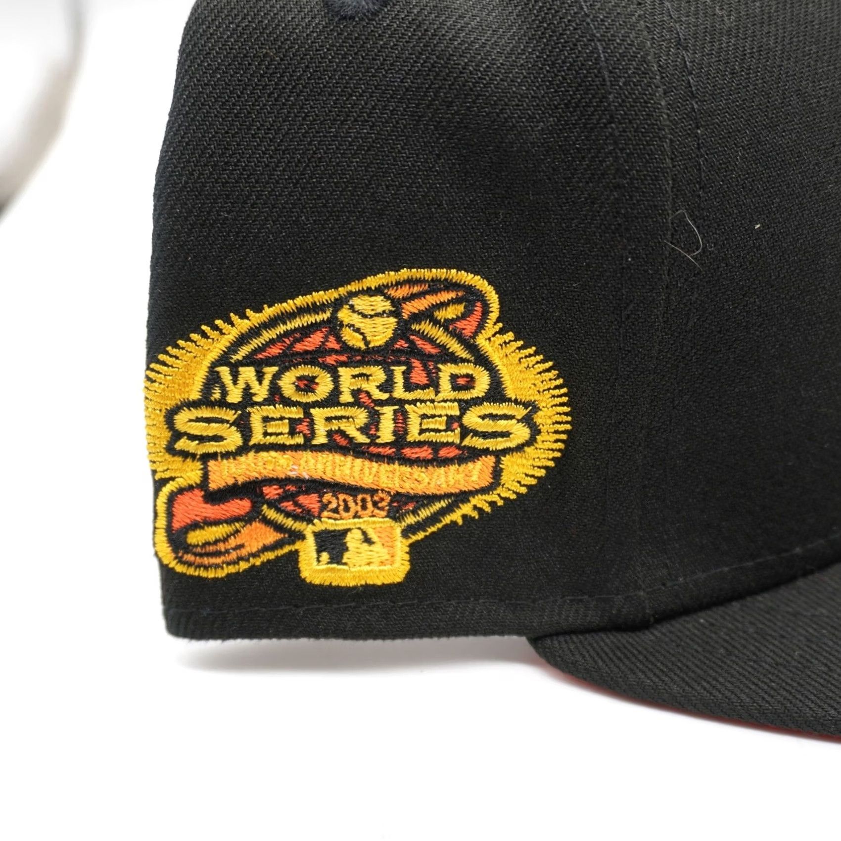 New Era New Era Florida Marlins Hat 59FIFTY Mens 7 Black 2003 World Series Patch 305 Size ONE SIZE - 2 Thumbnail