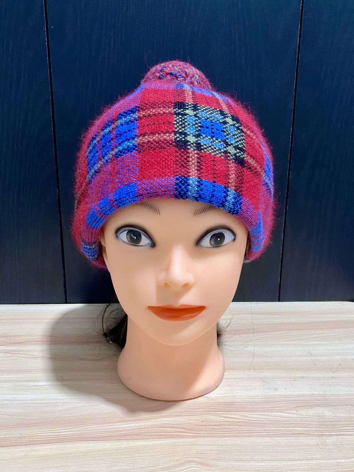 Vivienne Westwood Vivienne westwood Mohair beret Checkered plaid Size ONE SIZE - 1 Thumbnail