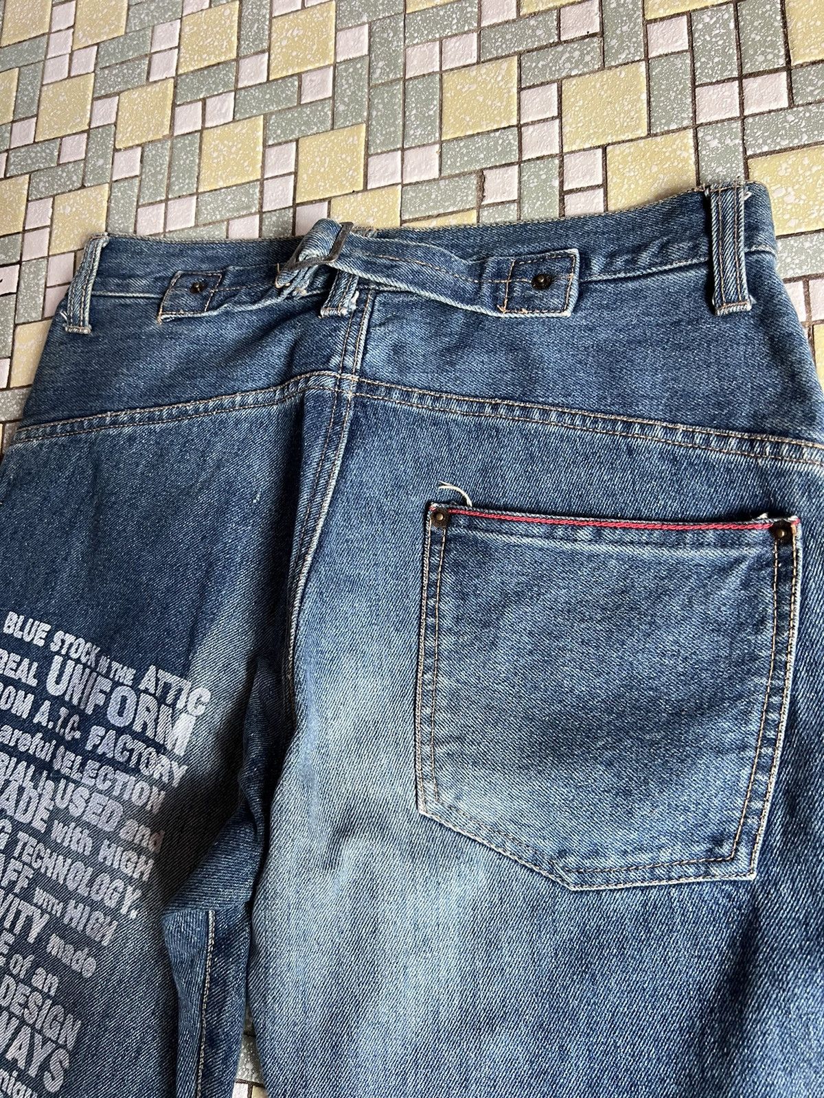 Designer × If Six Was Nine × In The Attic 👁️In The Attic Denim Jeans Size US 28 / EU 44 - 5 Thumbnail
