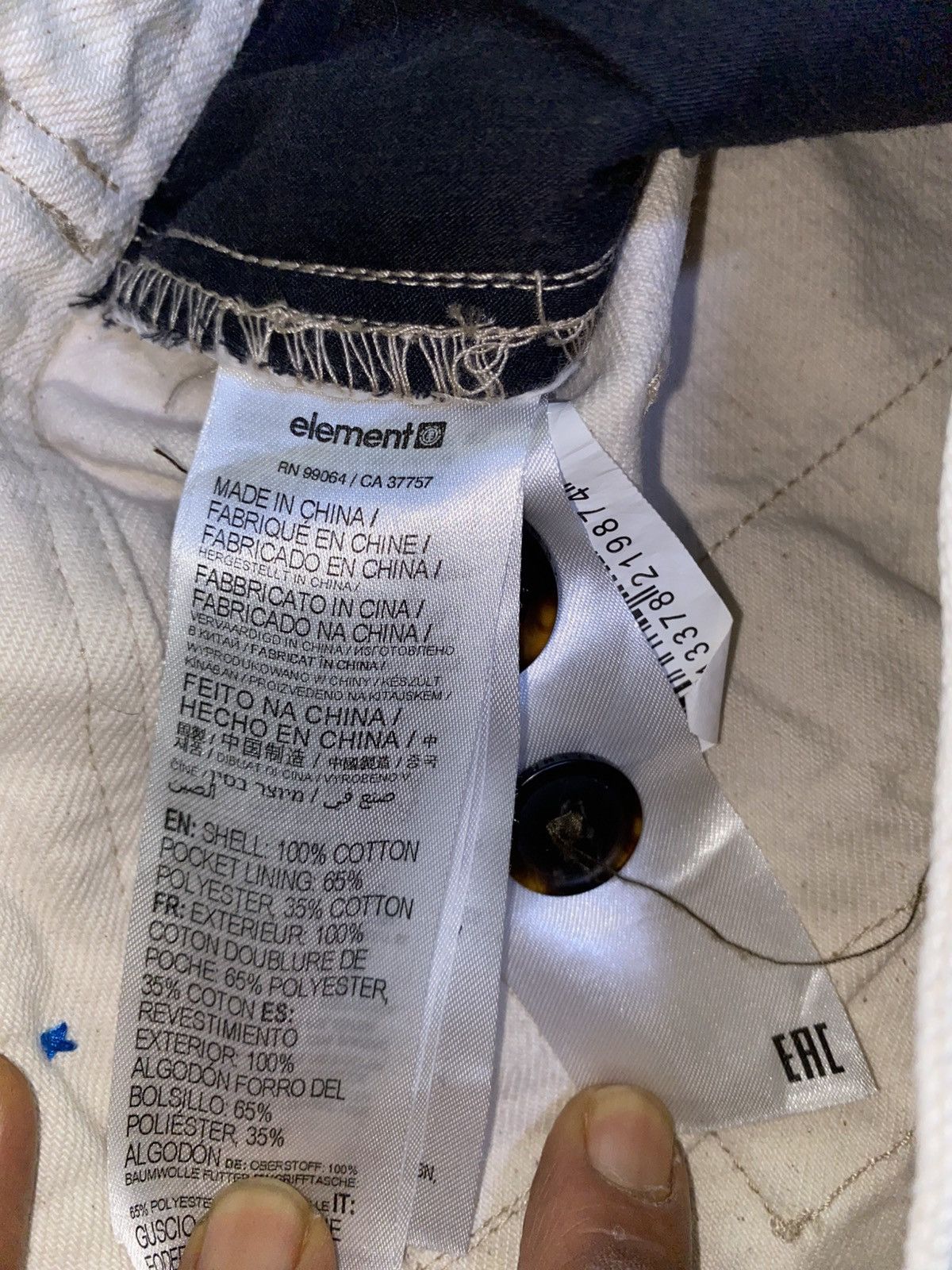 Element Element x Ronan Lecreurer Atelier - Unisex Chinos Baggy Size US 36 / EU 52 - 14 Thumbnail