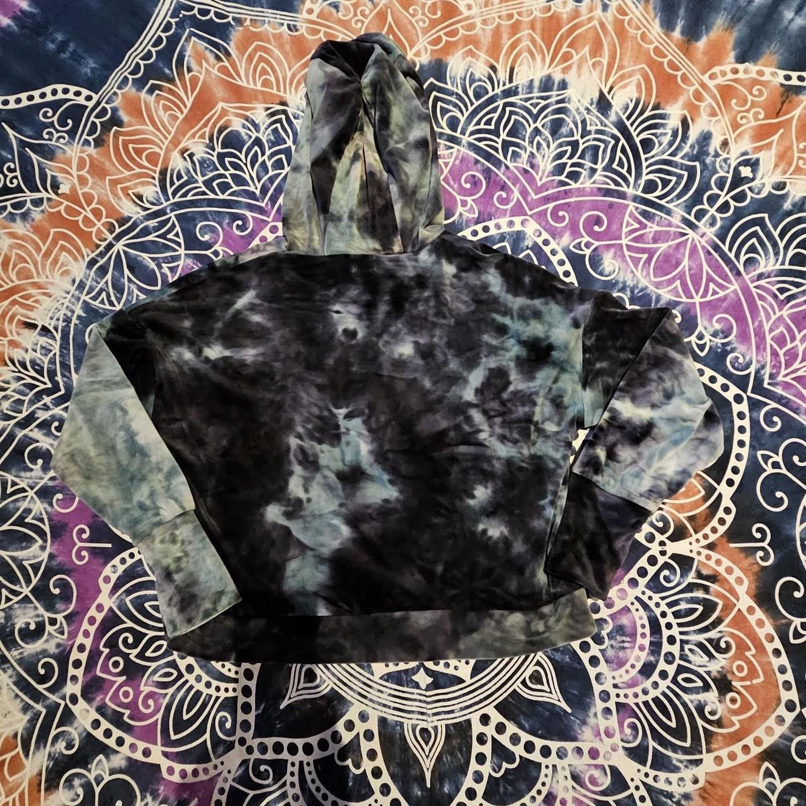Designer Women's Tie-Dye Cozie by Pink Rose Sweatshirt Size M / US 6-8 / IT 42-44 - 7 Thumbnail