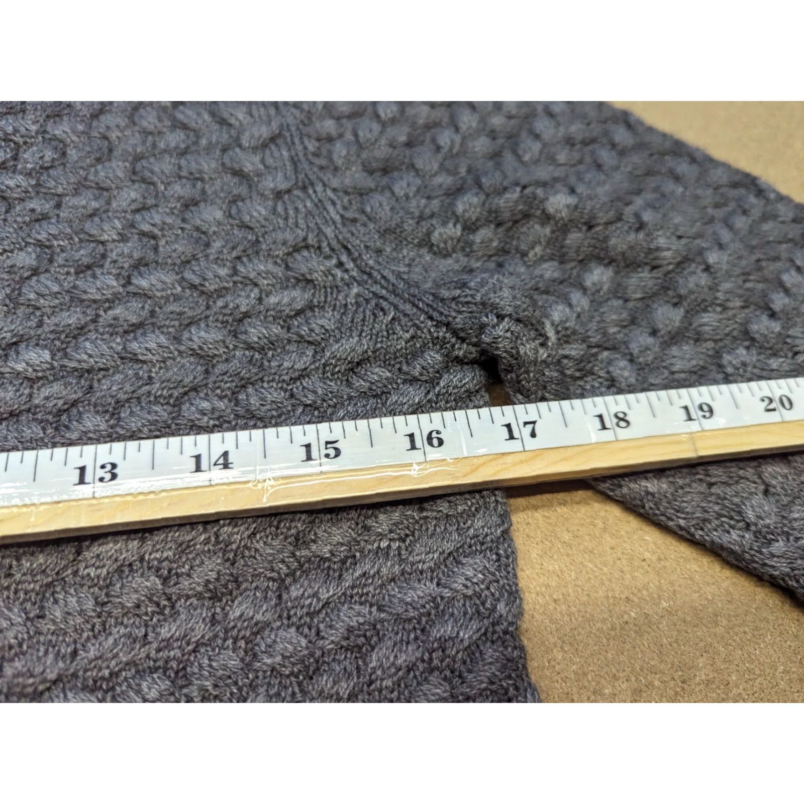 Vintage Spieth & Wensky Womens Cardigan Medium Wool Blend Round Gray Buttons Knit Size M / US 6-8 / IT 42-44 - 4 Thumbnail