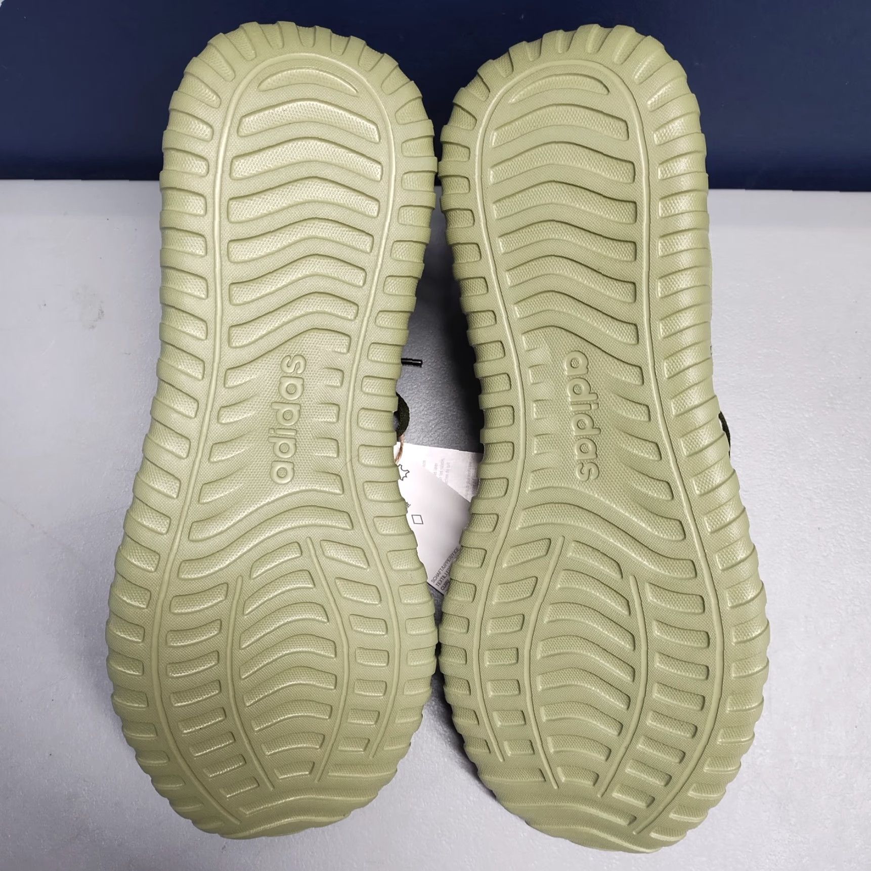 Adidas Adidas Kaptir Base Running Sneakers Mens US 7.5 Green Cloudfoam Lace Up JR8513 Size US 8 / EU 41 - 7 Thumbnail