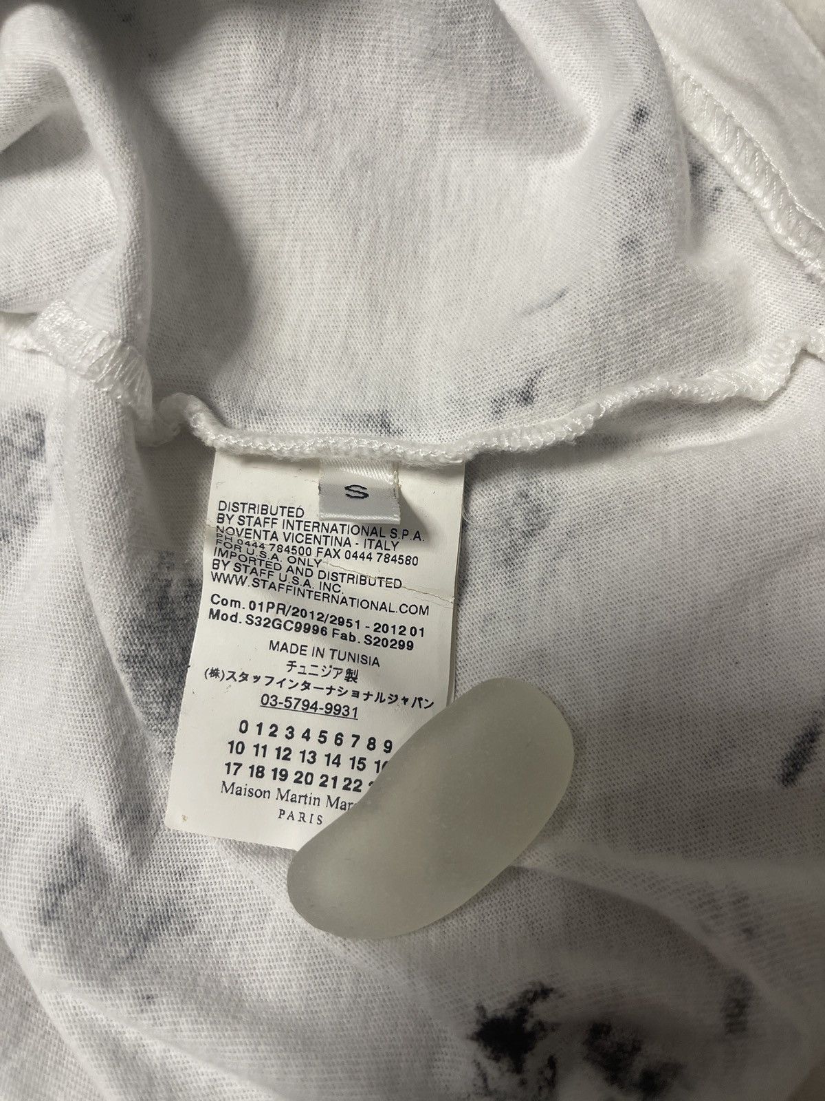 Maison Margiela Maison Margiela MM6 Trompe l’oeil Painted 1 of 1 T-shirt Size US S / EU 44-46 / 1 - 10 Thumbnail
