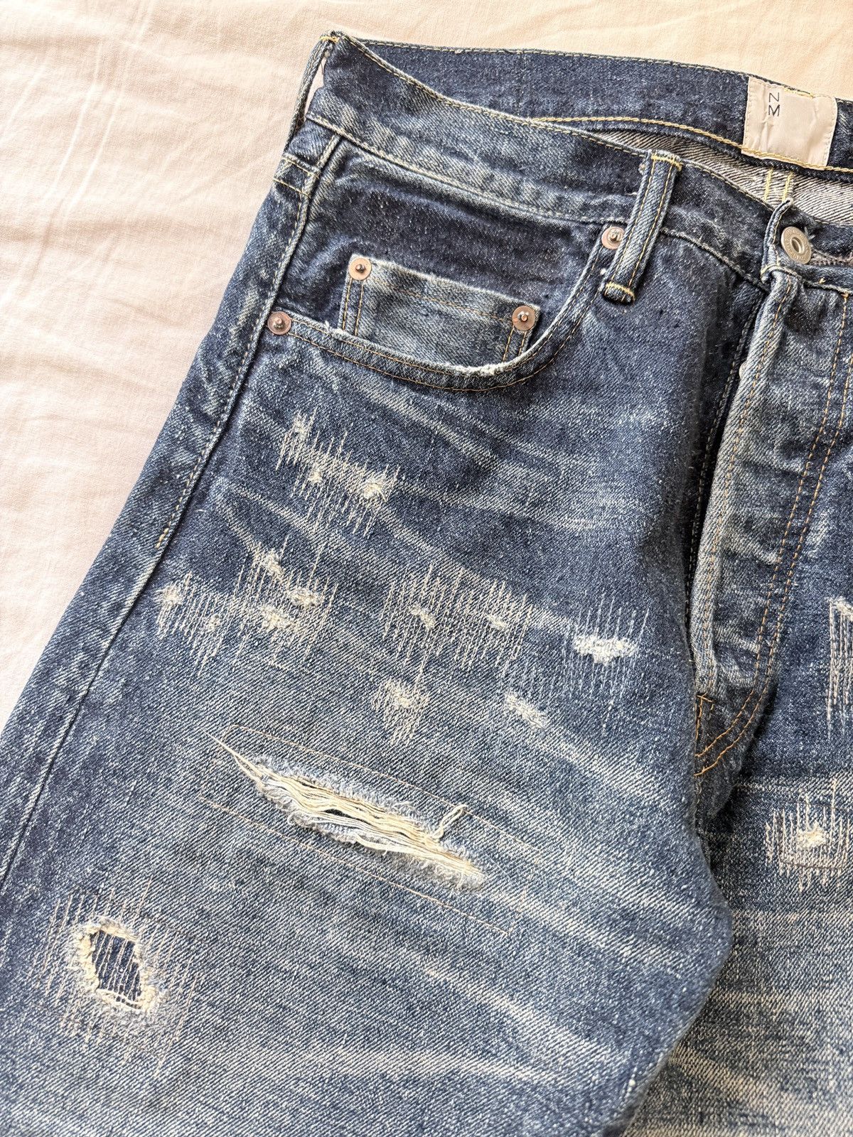 Junya Watanabe Junya Watanabe x New Manual Runway Denim Size US 30 / EU 46 - 10 Thumbnail