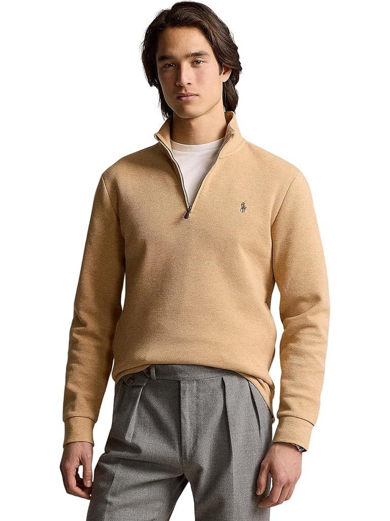 Polo Ralph Lauren POLO RALPH LAUREN Estate Rib TEEN Beige 1/4Zip Pullover Sz L Size US XXS / EU 40 - 2 Thumbnail