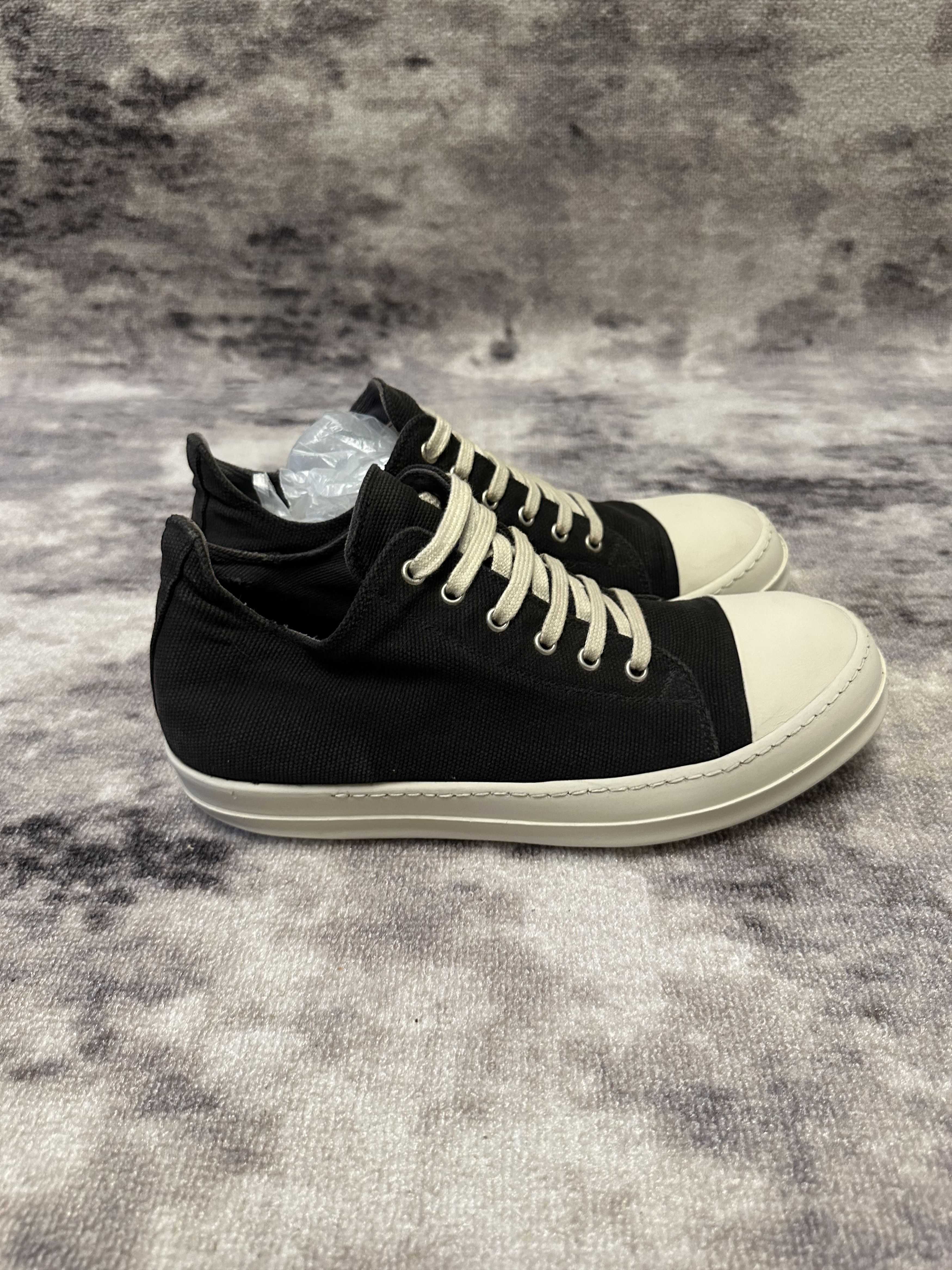 Rick Owens Rick Owens Ramones Low Black Size US 9 / EU 42 - 3 Thumbnail