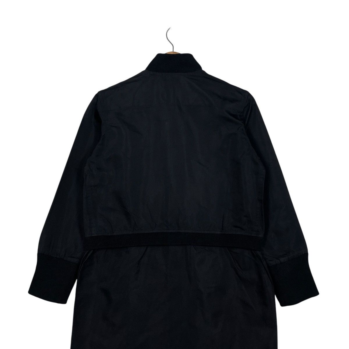 Yohji Yamamoto Y’s Yohji Yamamoto Zipper Soie Silk Long Coat Size M / US 6-8 / IT 42-44 - 12 Thumbnail