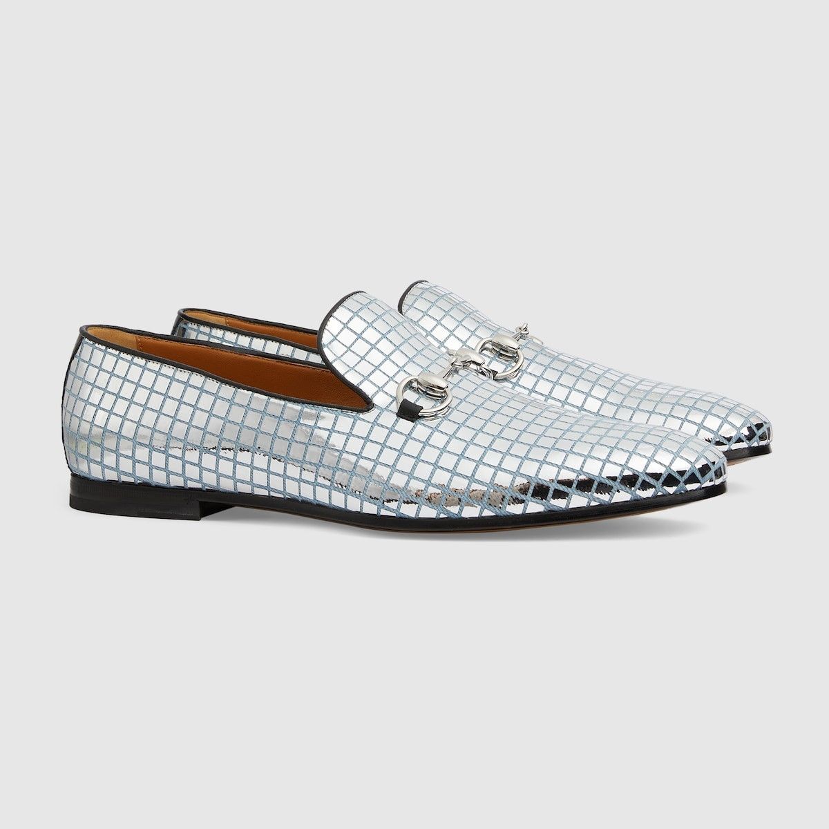 Gucci o1s1wg110125 Jordaan Loafers in Multicolor Size US 9.5 / EU 42-43 - 2 Thumbnail