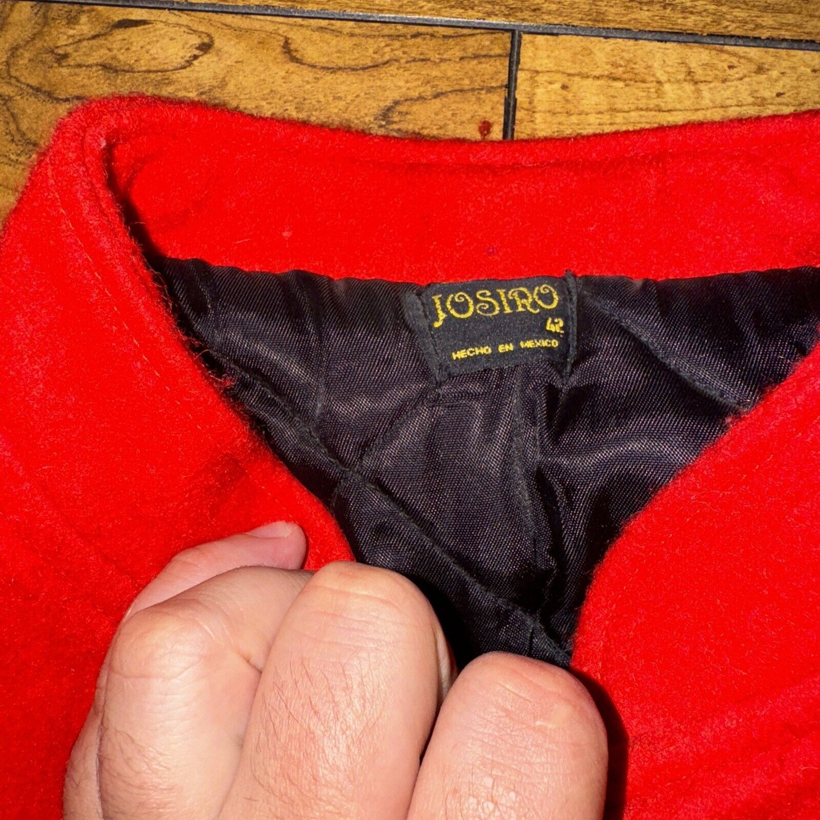 Japanese Brand × Vintage Vintage Made In Mexico Josiro Letterman Jacket Size 42 24x26 Size US M / EU 48-50 / 2 - 4 Thumbnail