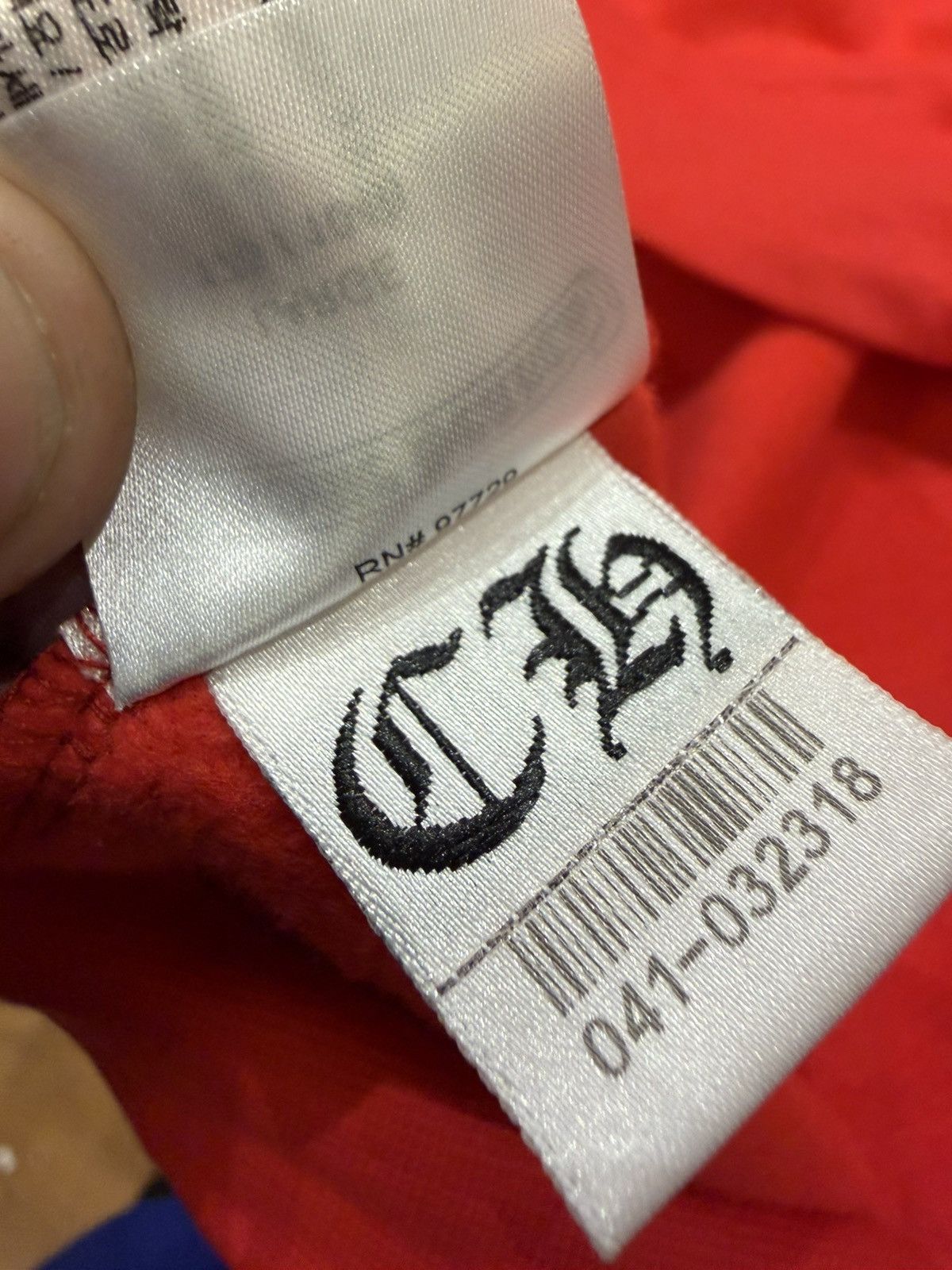Chrome Hearts Chrome Hearts Scroll Hoodie - Red Size US L / EU 52-54 / 3 - 7 Thumbnail