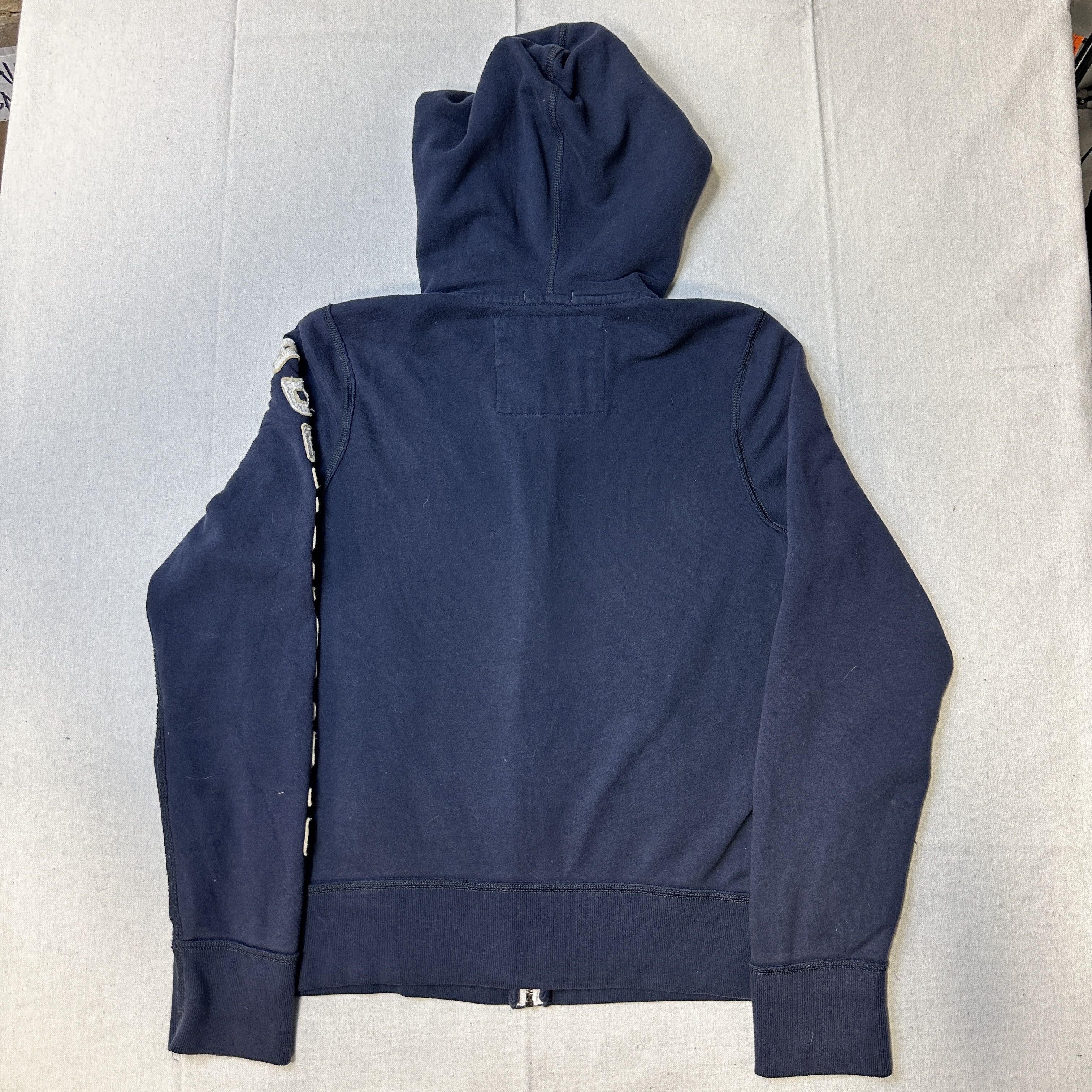 Abercrombie & Fitch Vintage Abercrombie & Fitch Appliqué Logo Zip Hoodie Size M Size US M / EU 48-50 / 2 - 9 Thumbnail