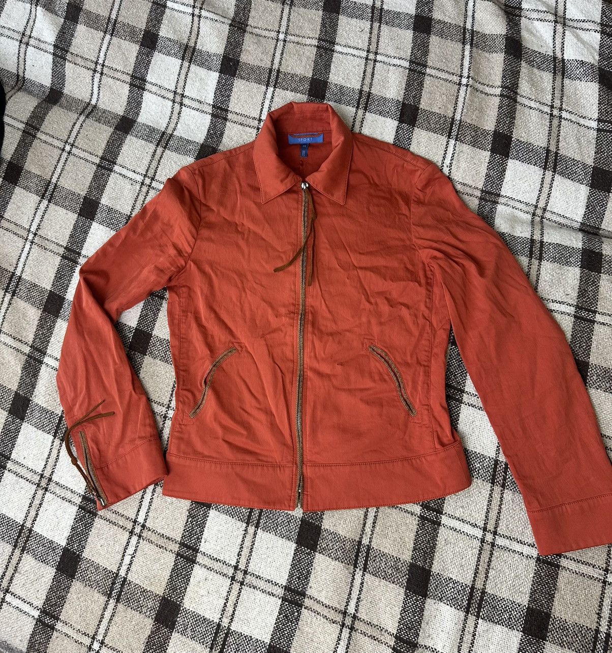 Escada Sport Escada Sport Cowboy Coral Jacket Women’s Size 34 great condi Size XS / US 0-2 / IT 36-38 - 2 Thumbnail