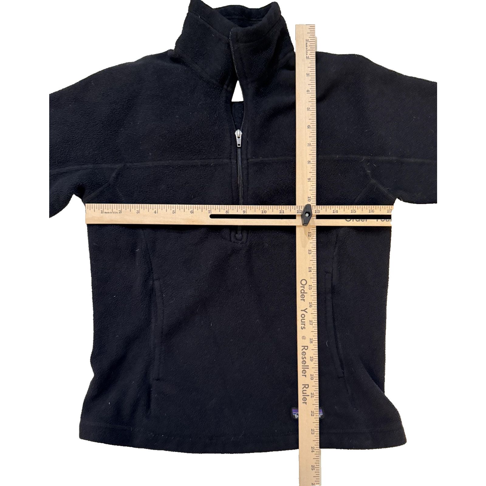Patagonia Patagonia Fleece Pullover Womens SM Black 1/4 Zip Gorpcore Size S / US 4 / IT 40 - 4 Thumbnail
