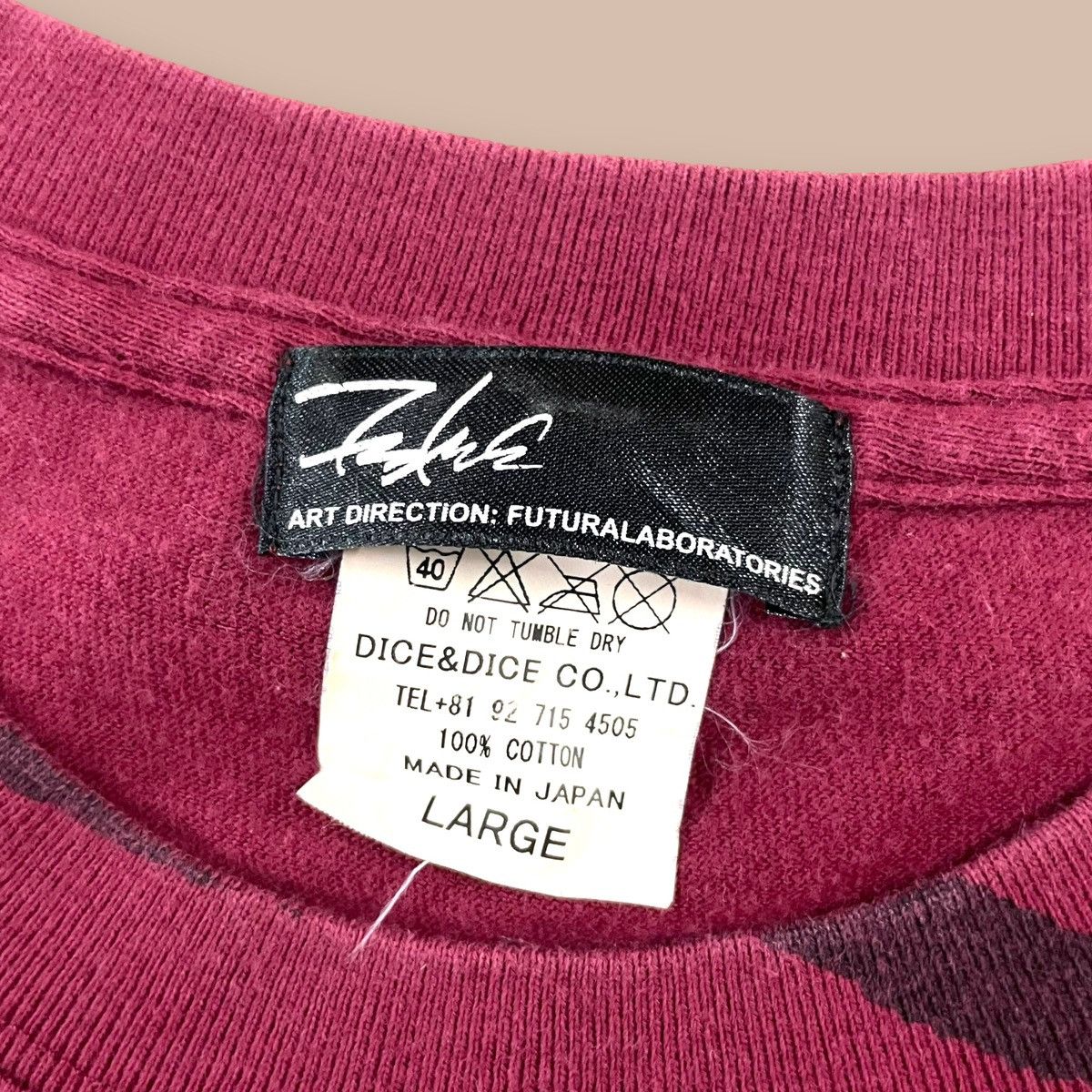 Futura FUTURA LABORATORIES OVP FONT TEE Size US L / EU 52-54 / 3 - 9 Thumbnail